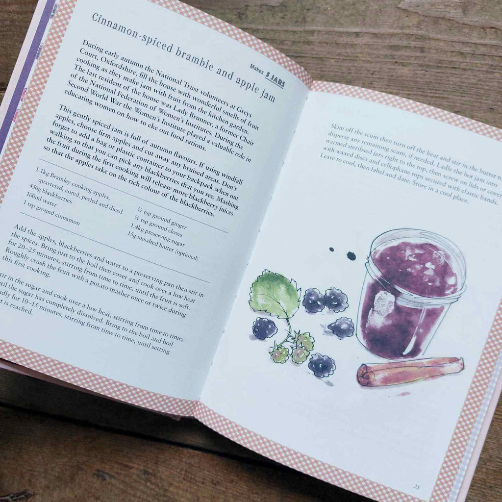 National Trust Book Of Jam by Sara Lewis