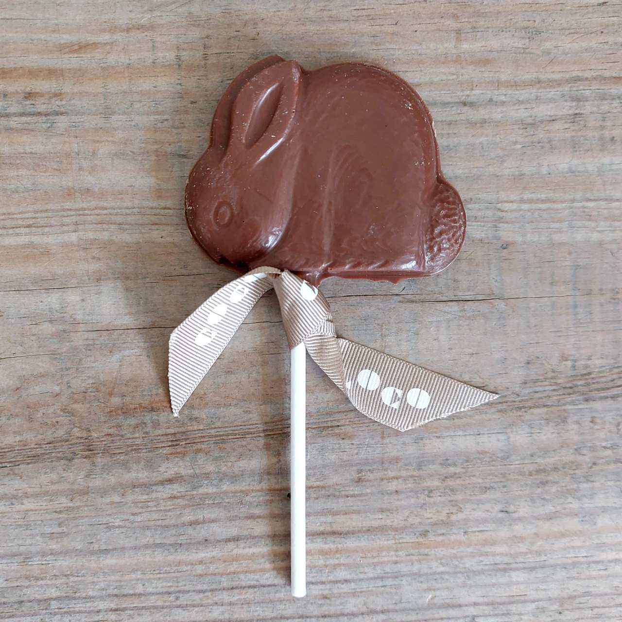 Milk Chocolate Easter Bunny Lolly