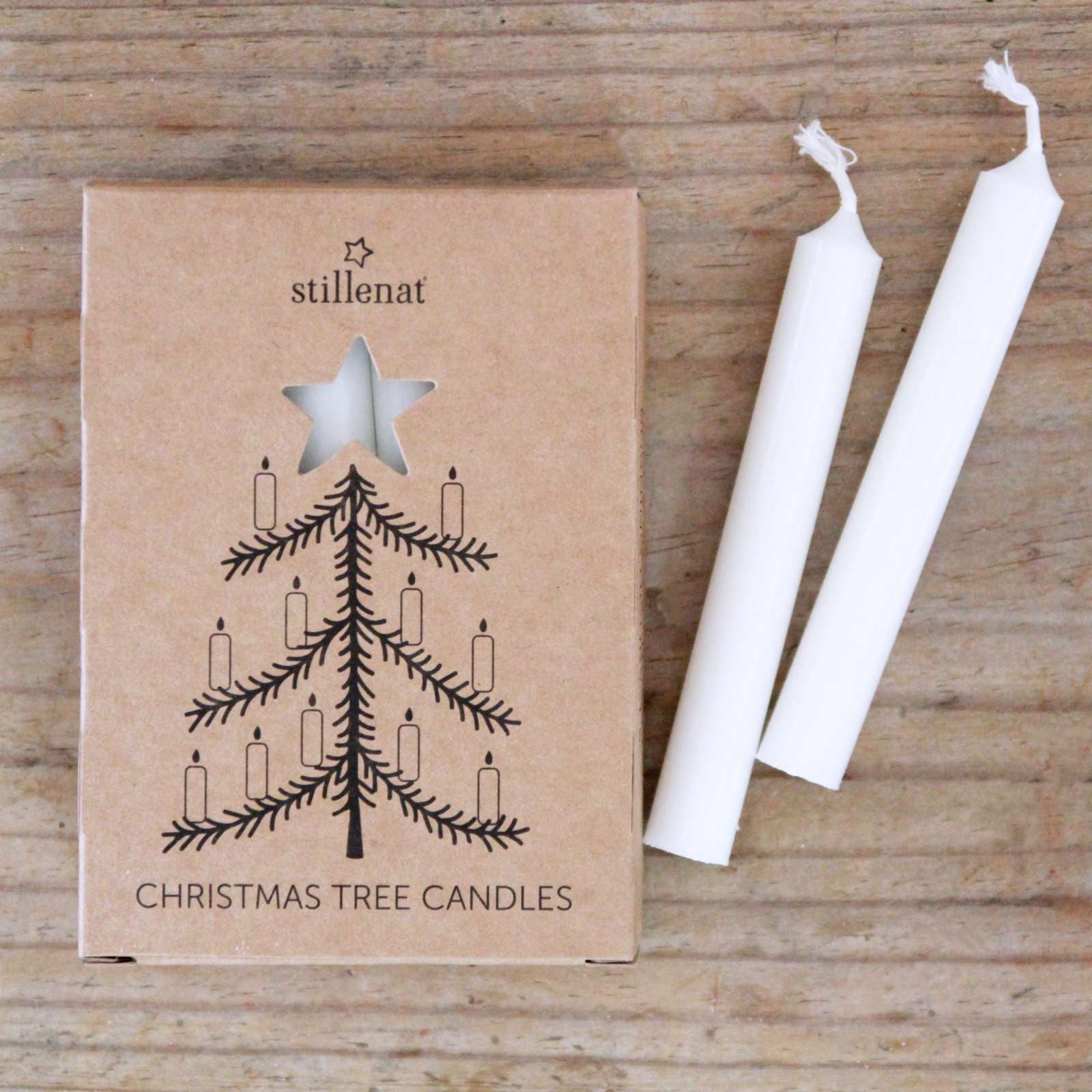 Traditional Christmas Tree Candles 