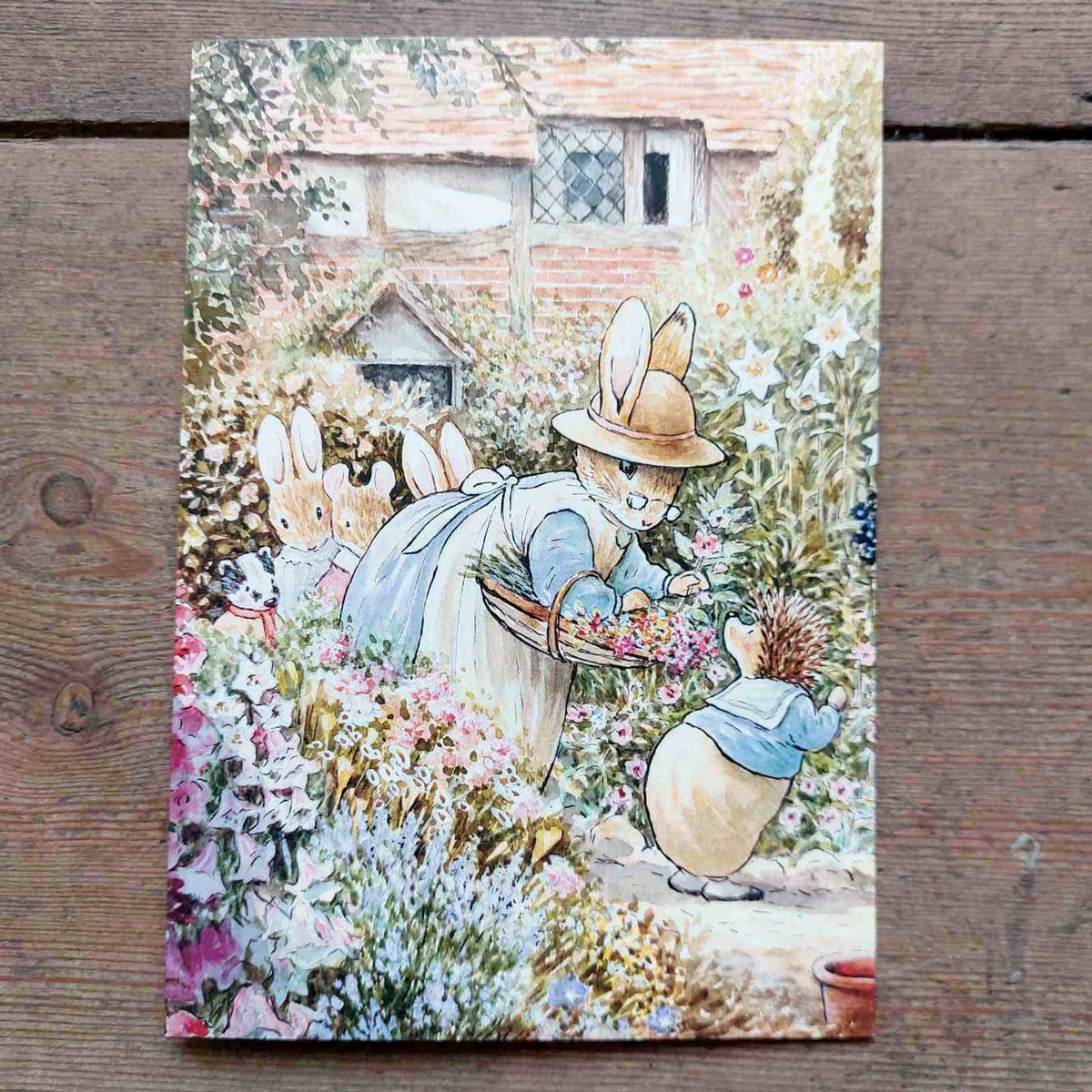 Cottage Garden - Vintage Greeting Card | Closet & Botts