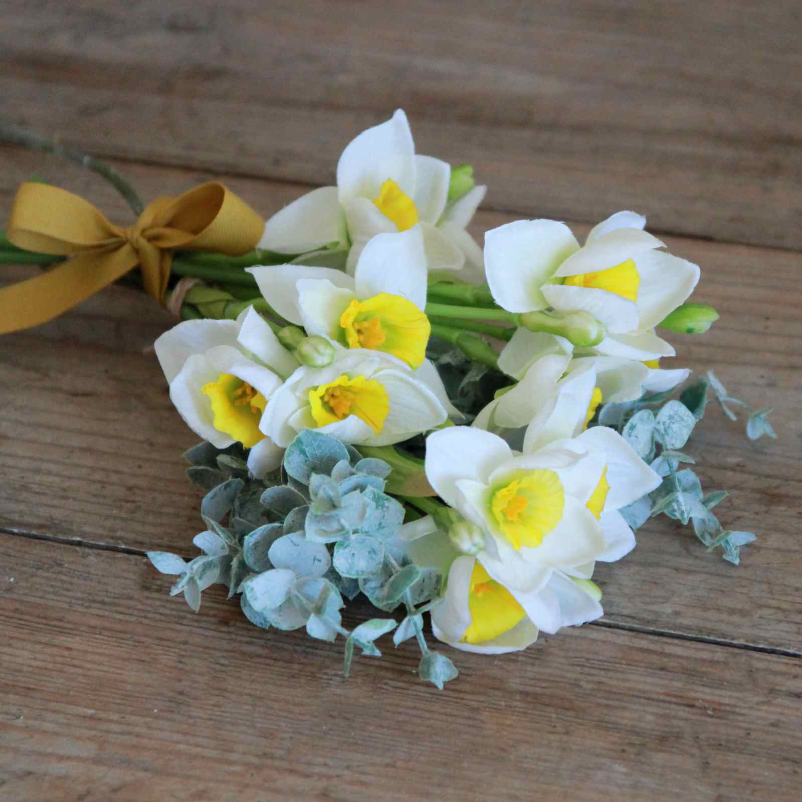 Daffodil & Eucalyptus Spring Bouquet