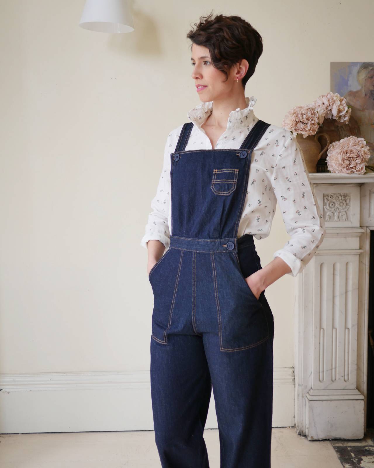 High Waisted Dungarees - Freddies of Pinewood 