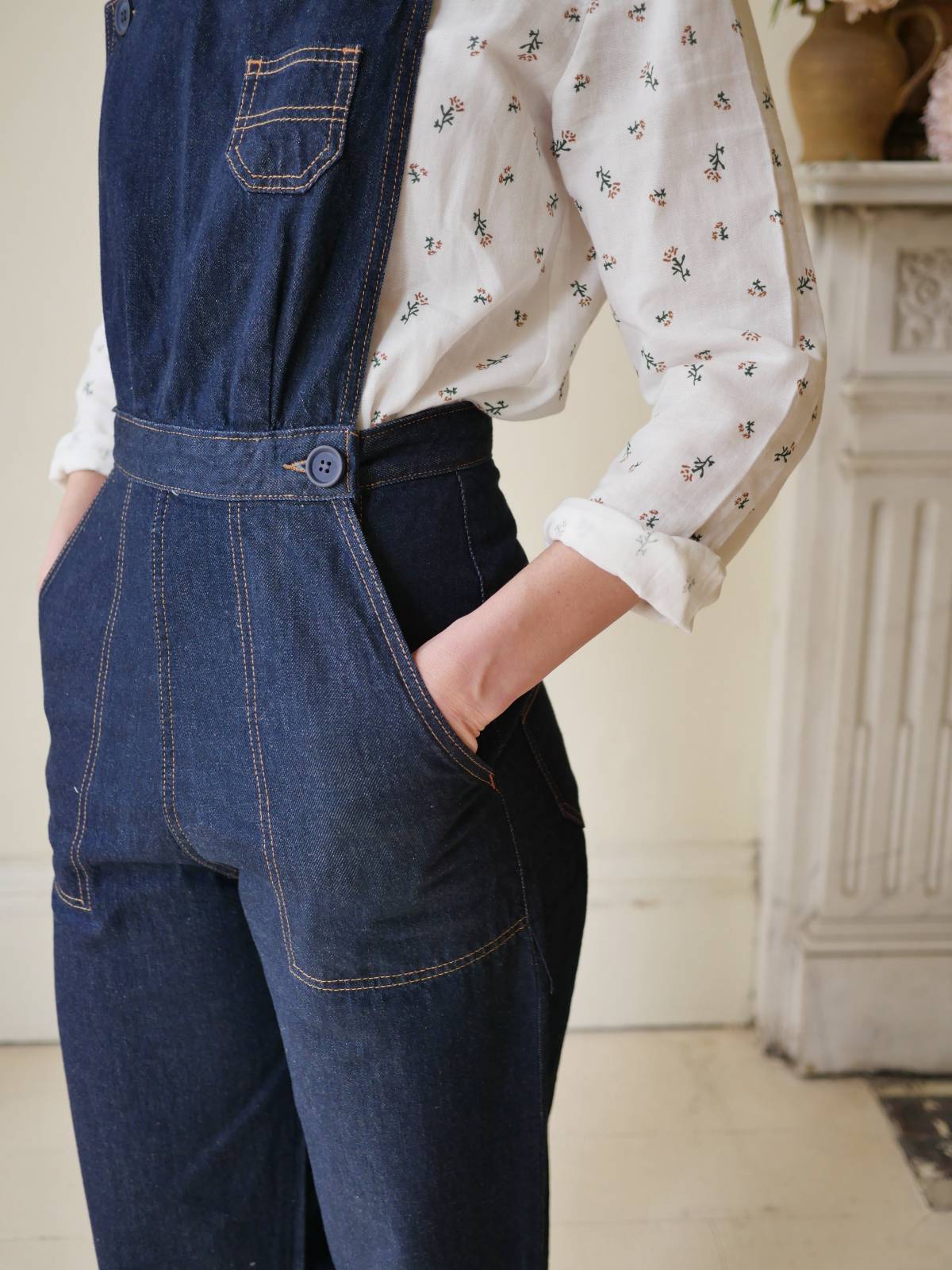 High Waisted Dungarees - Freddies of Pinewood 