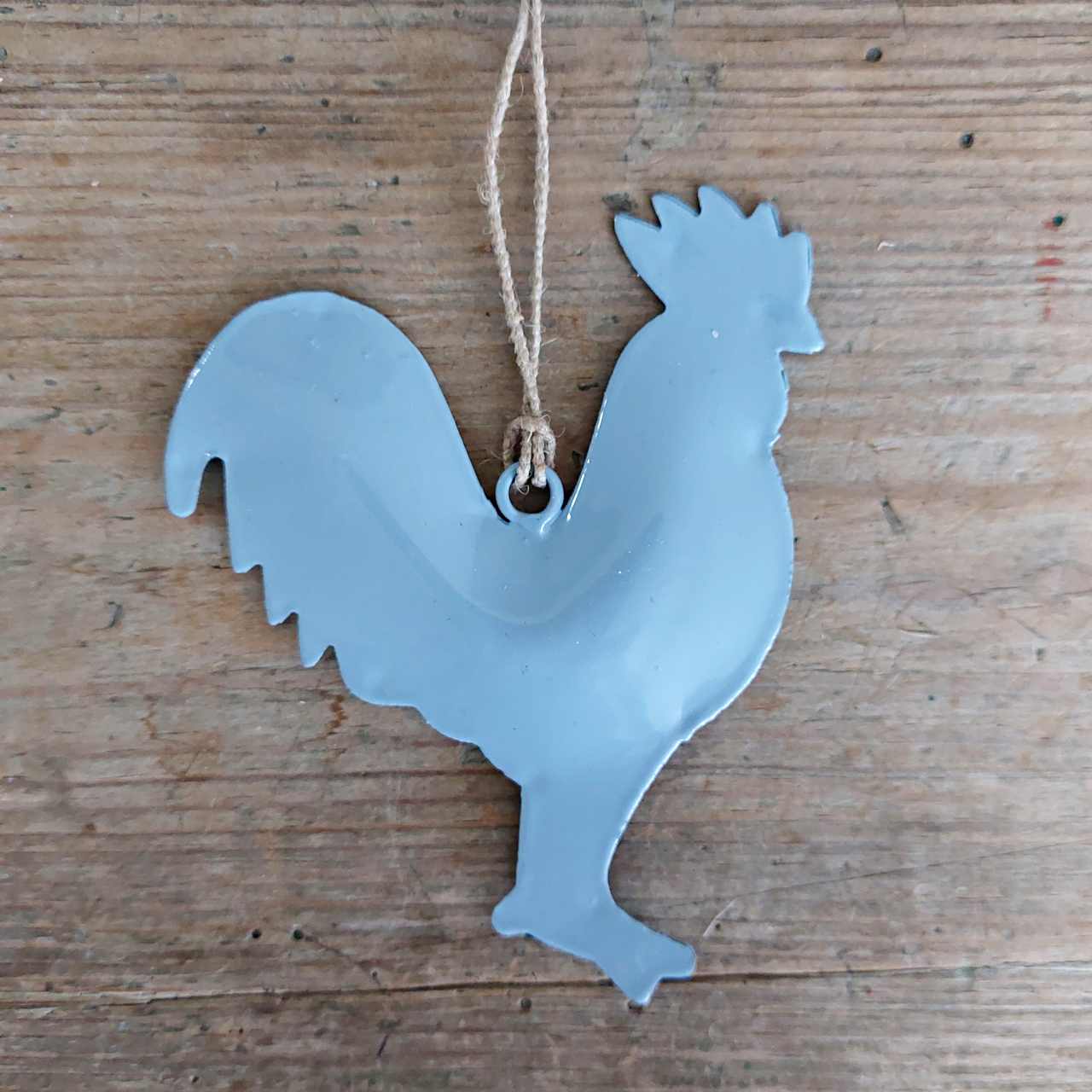 Blue Rooster Easter Decoration