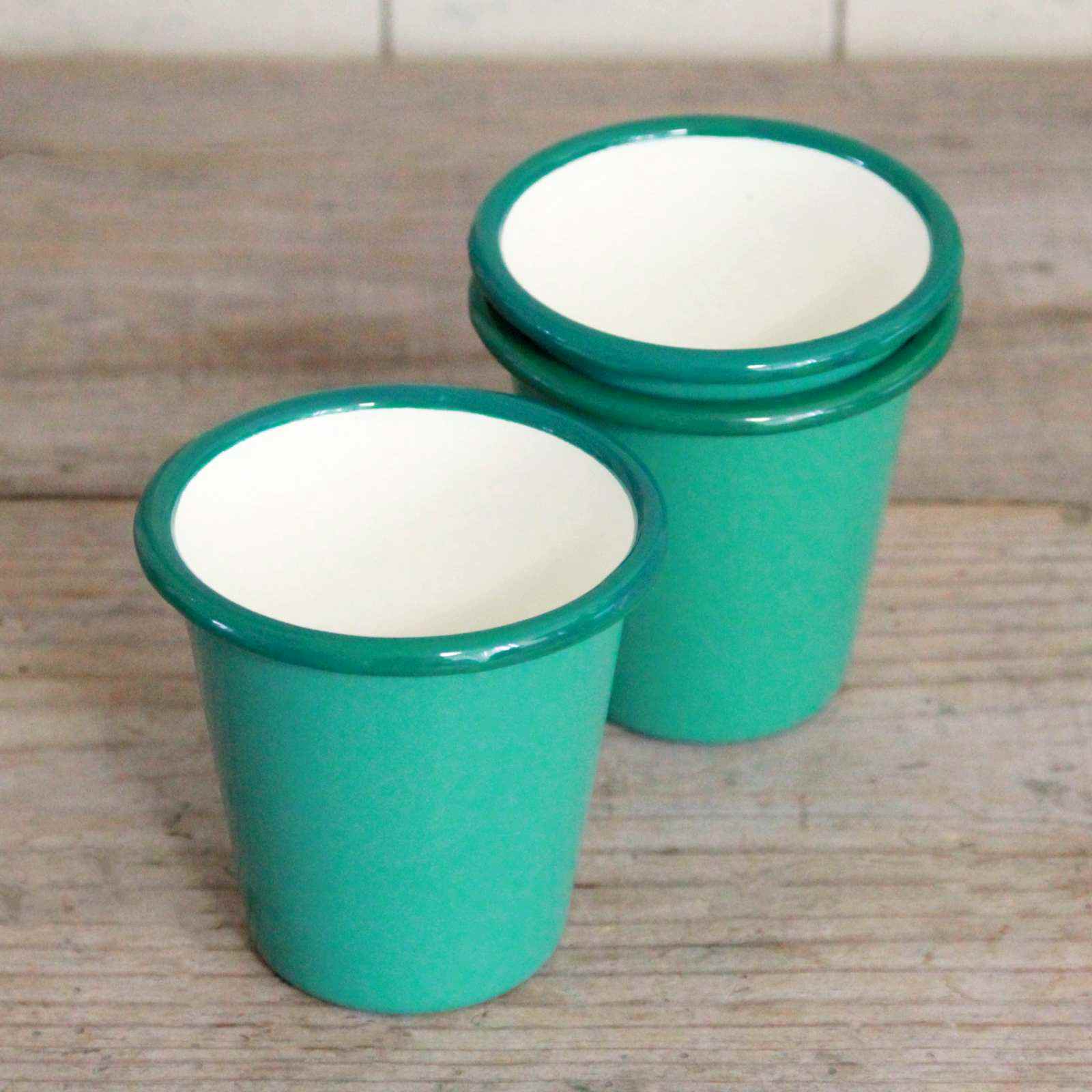 Enamel Tumblers- Green