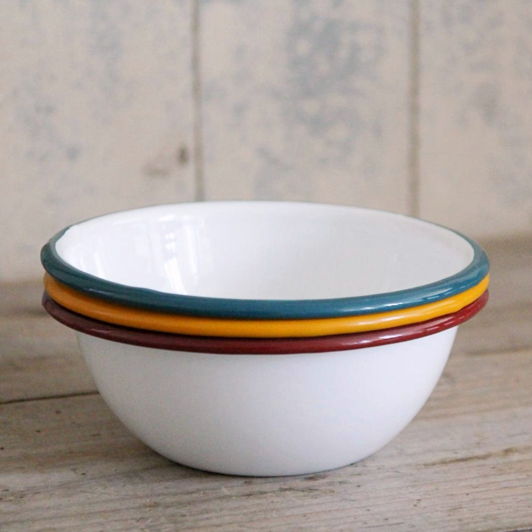 Enamel Cereal Bowls