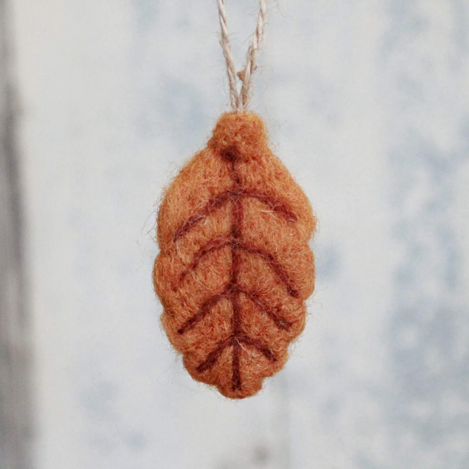 Felt Beech Leaf Decoration 