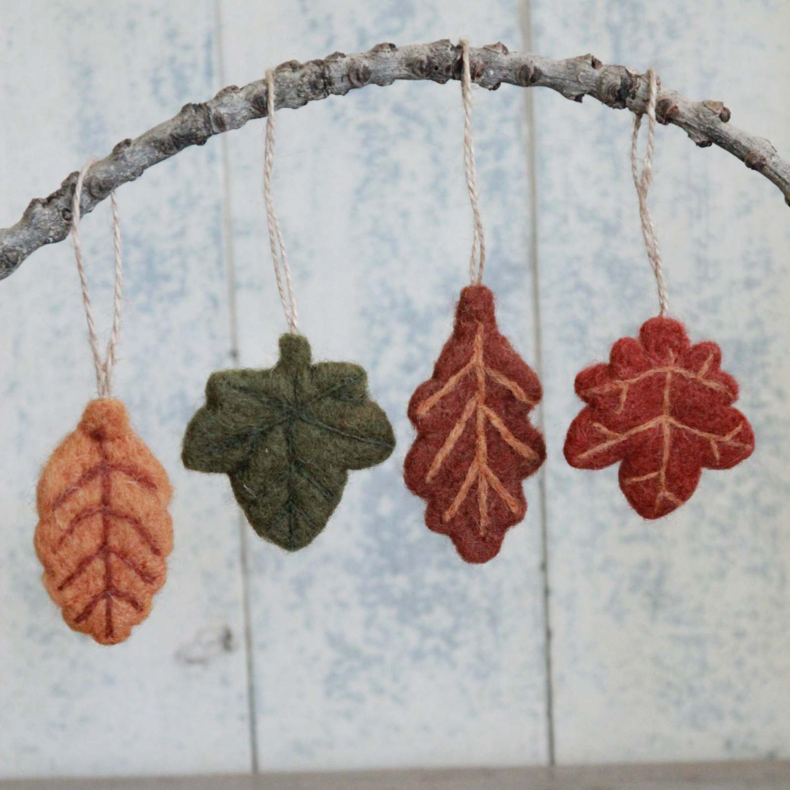 Felt Autumn Leaf Decoration 