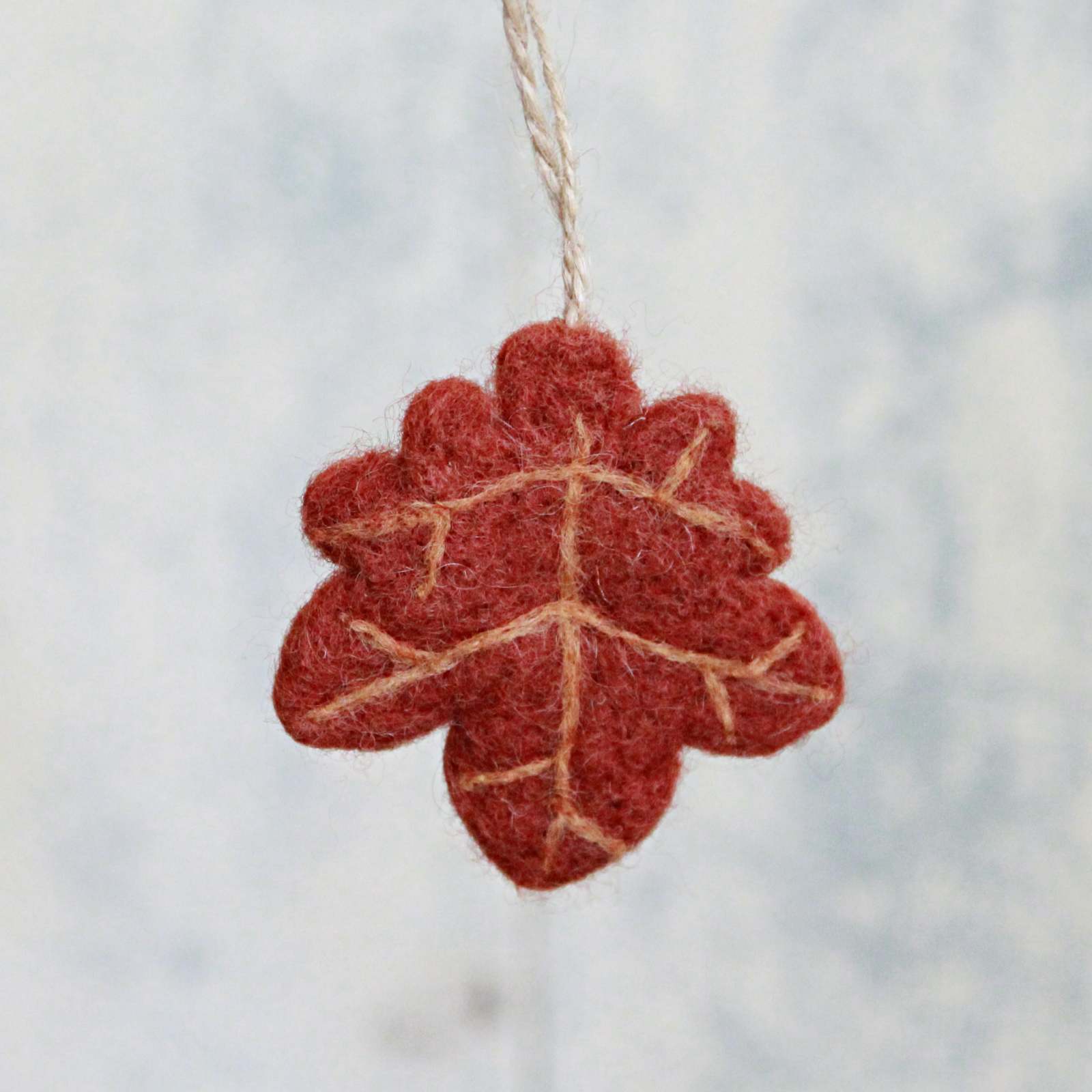 Felt Maple Leaf Decoration 