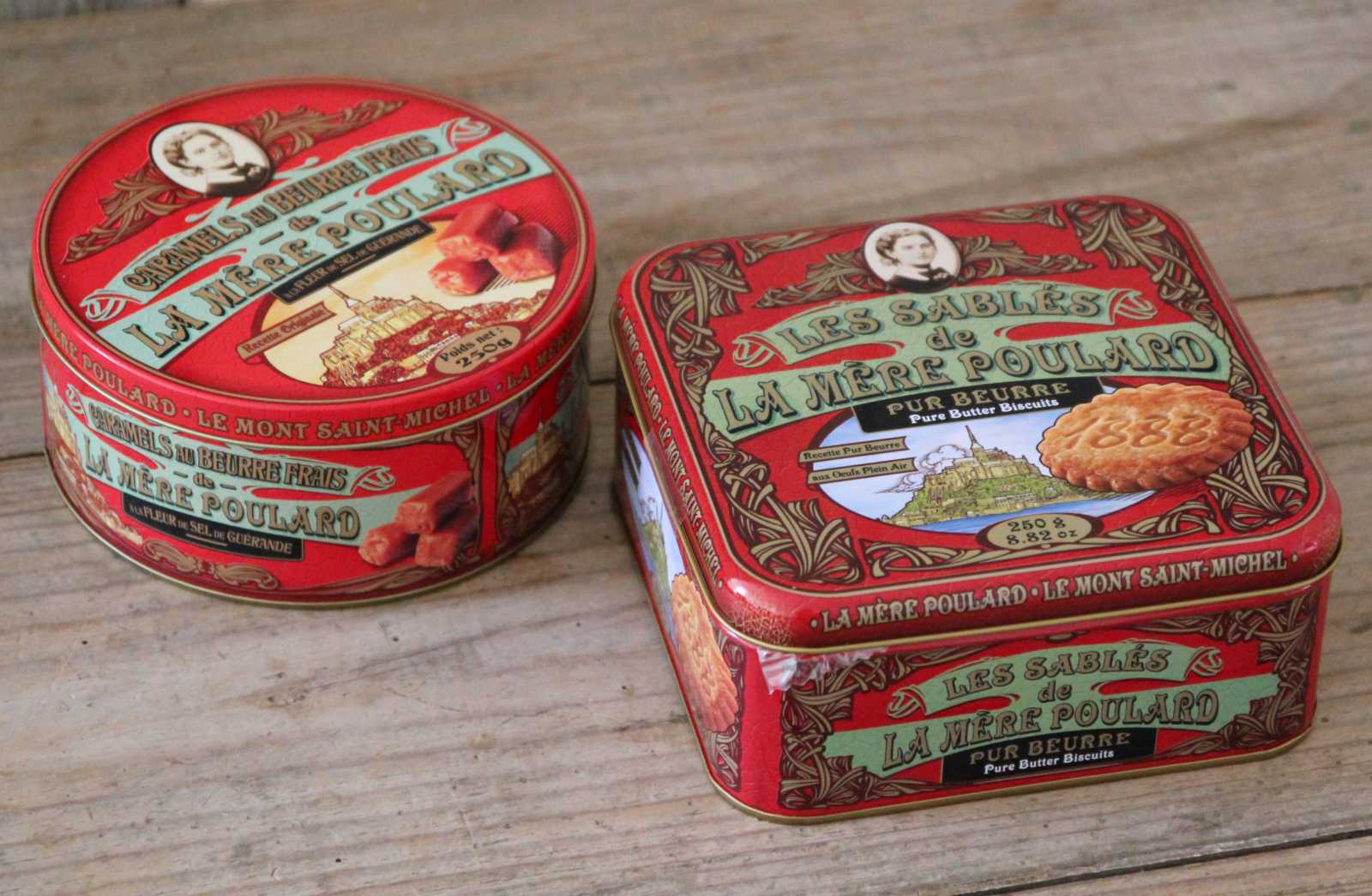 Beautiful Tin of classic French Butter Biscuits. A lovely gift.