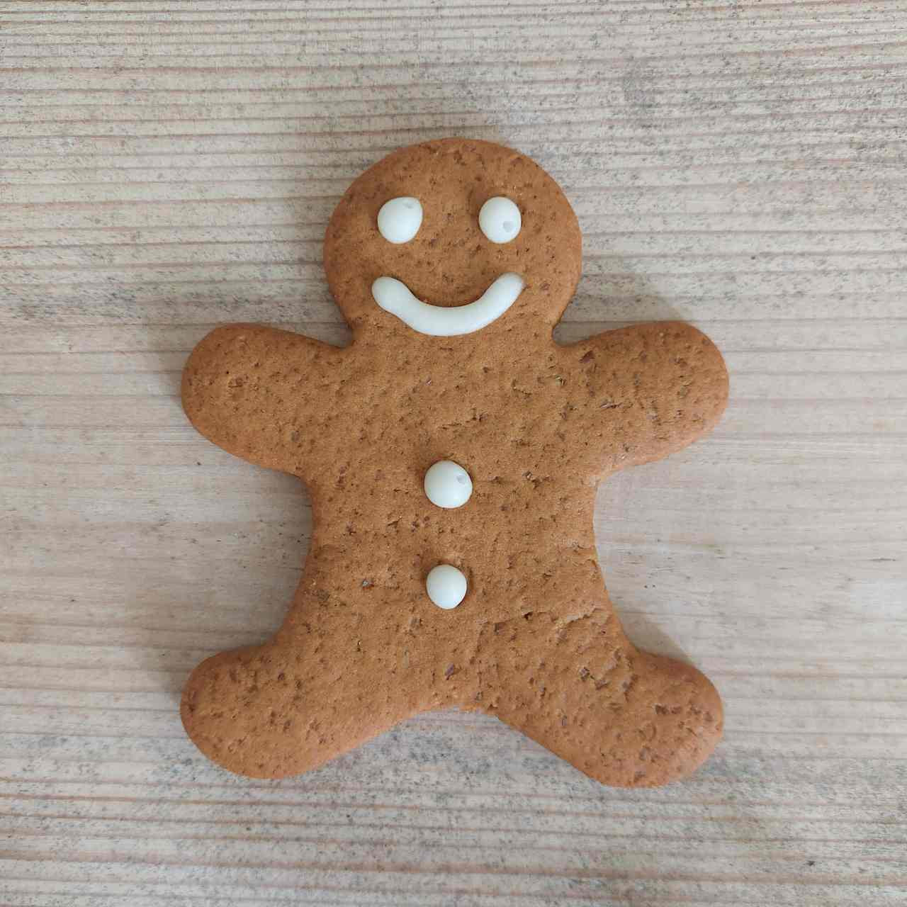 Gingerbread Man, a traditional Christmas treat