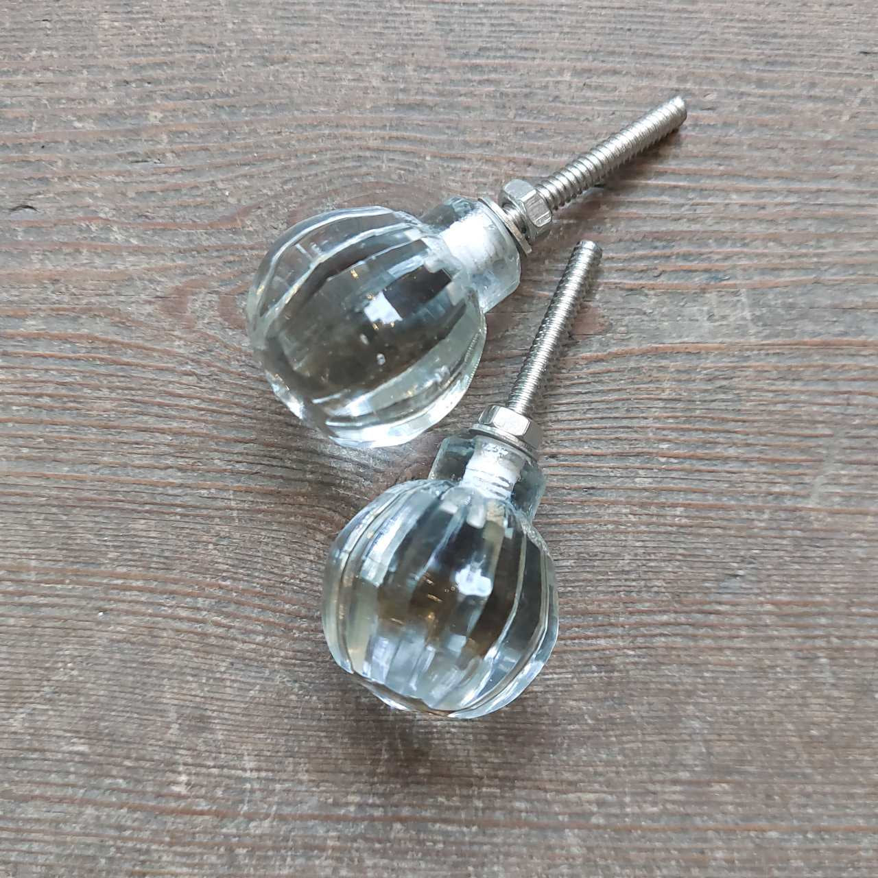 Round Glass Knob