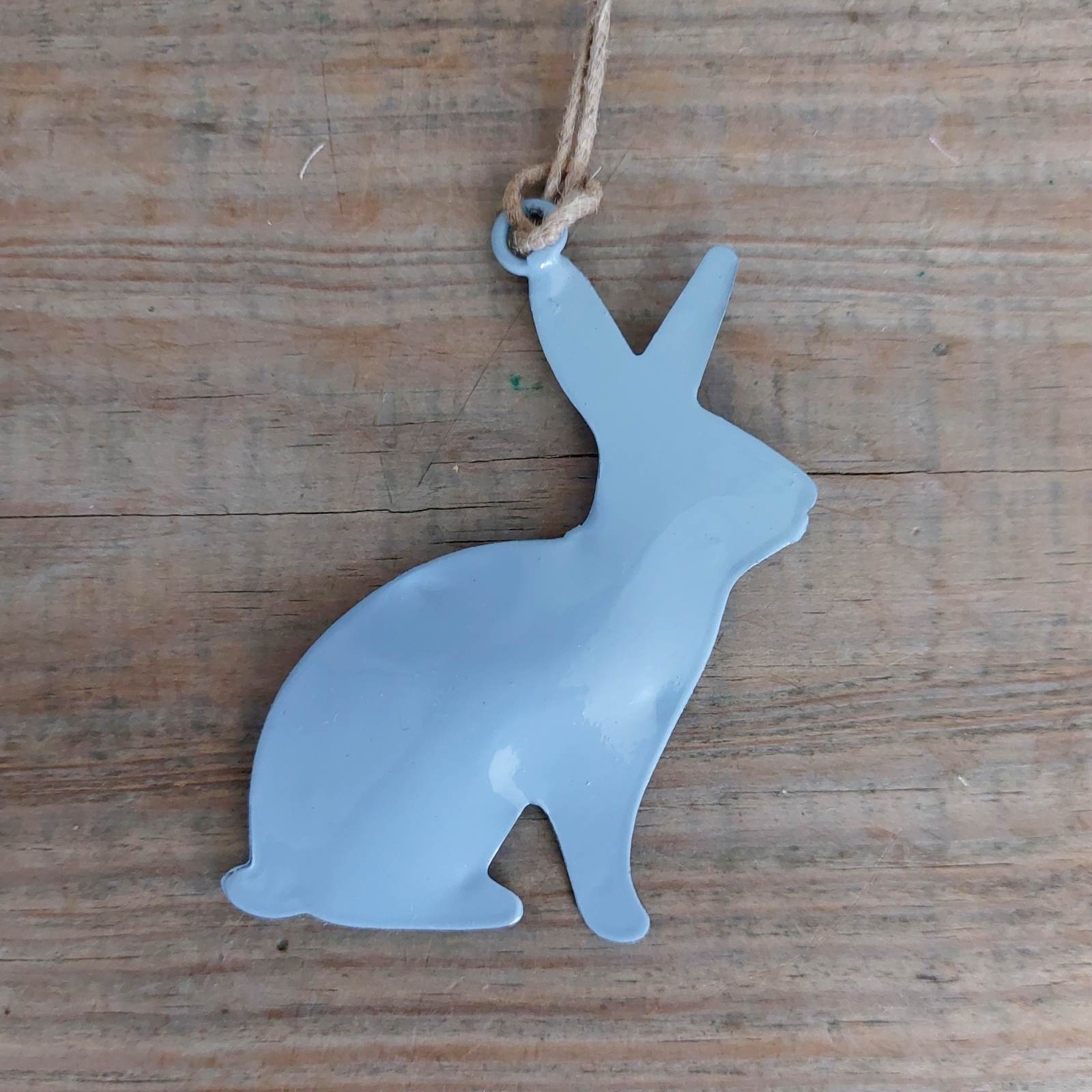 Cornflower blue Bunny Easter Decoration