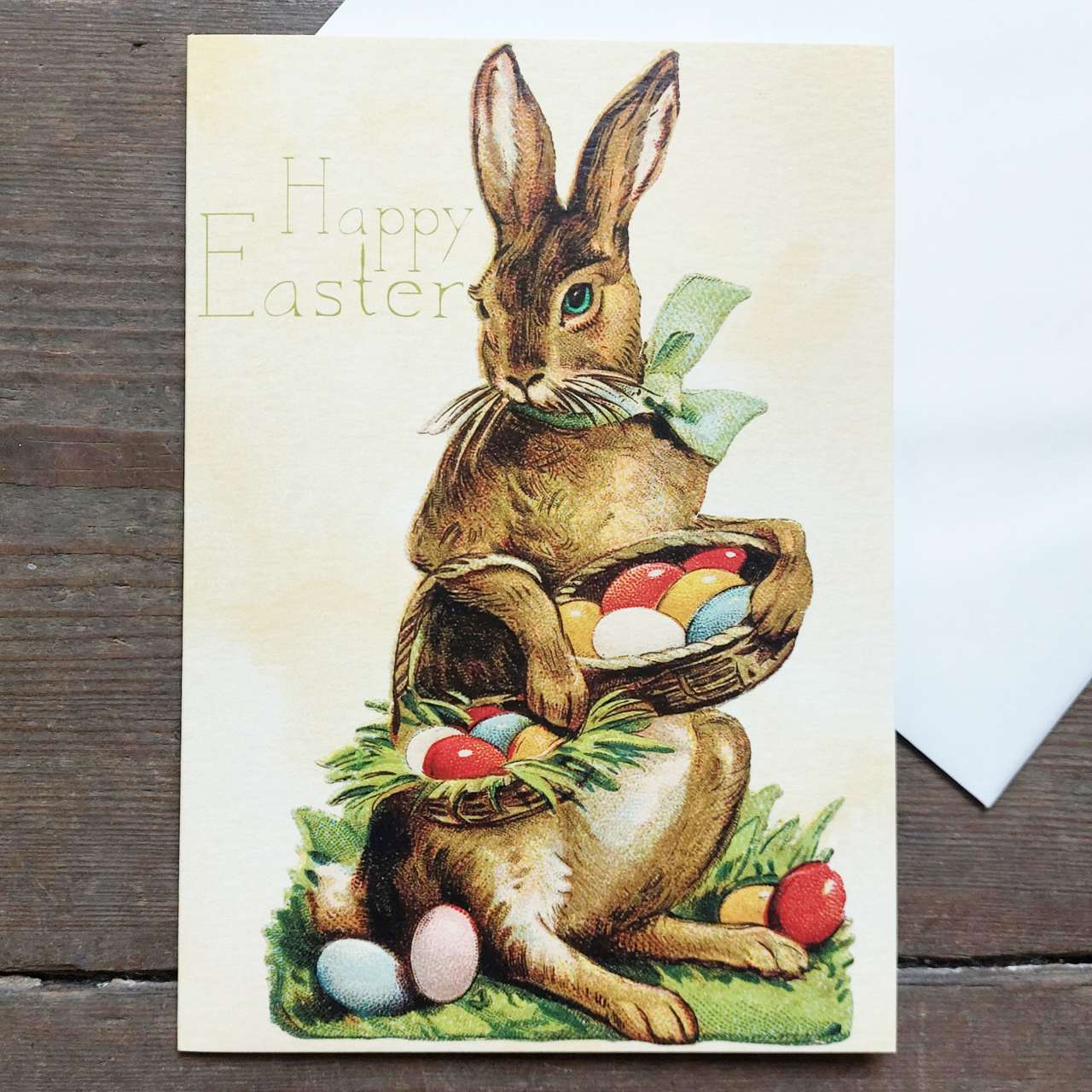 The Easter Bunny - Vintage Greeting Card