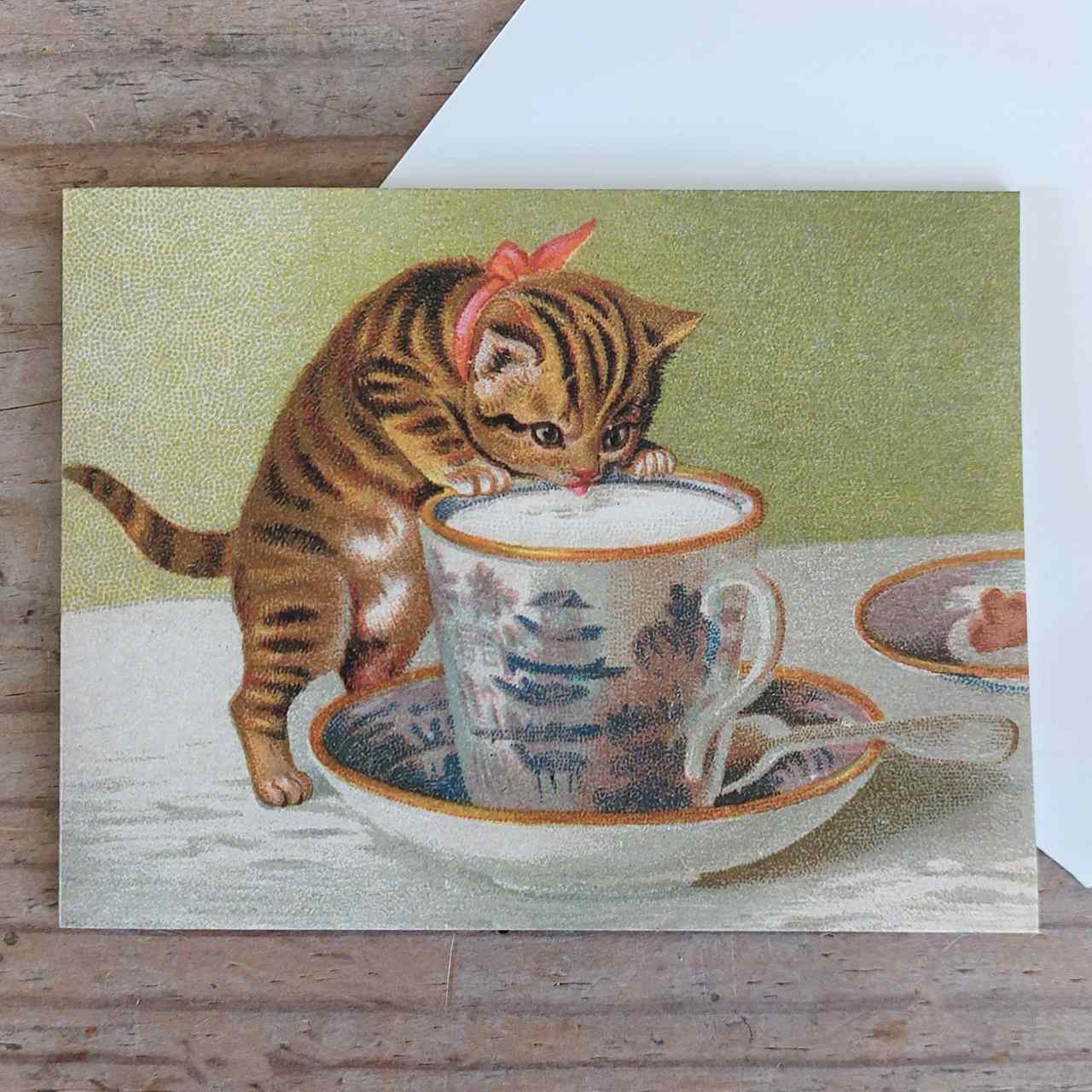 Kitty - Petite Vintage Greeting Card 