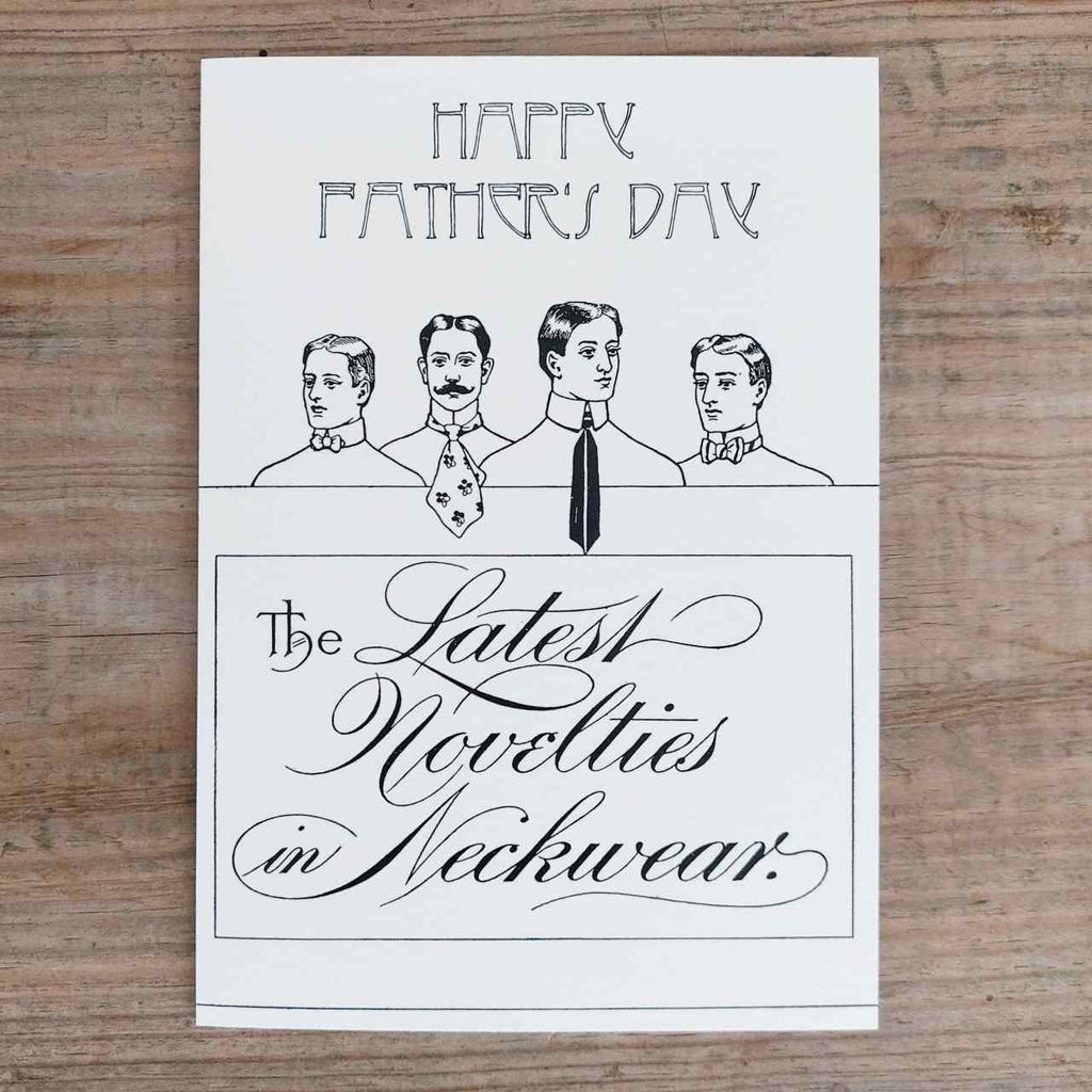 Men in Neckwear - Father's Day Card