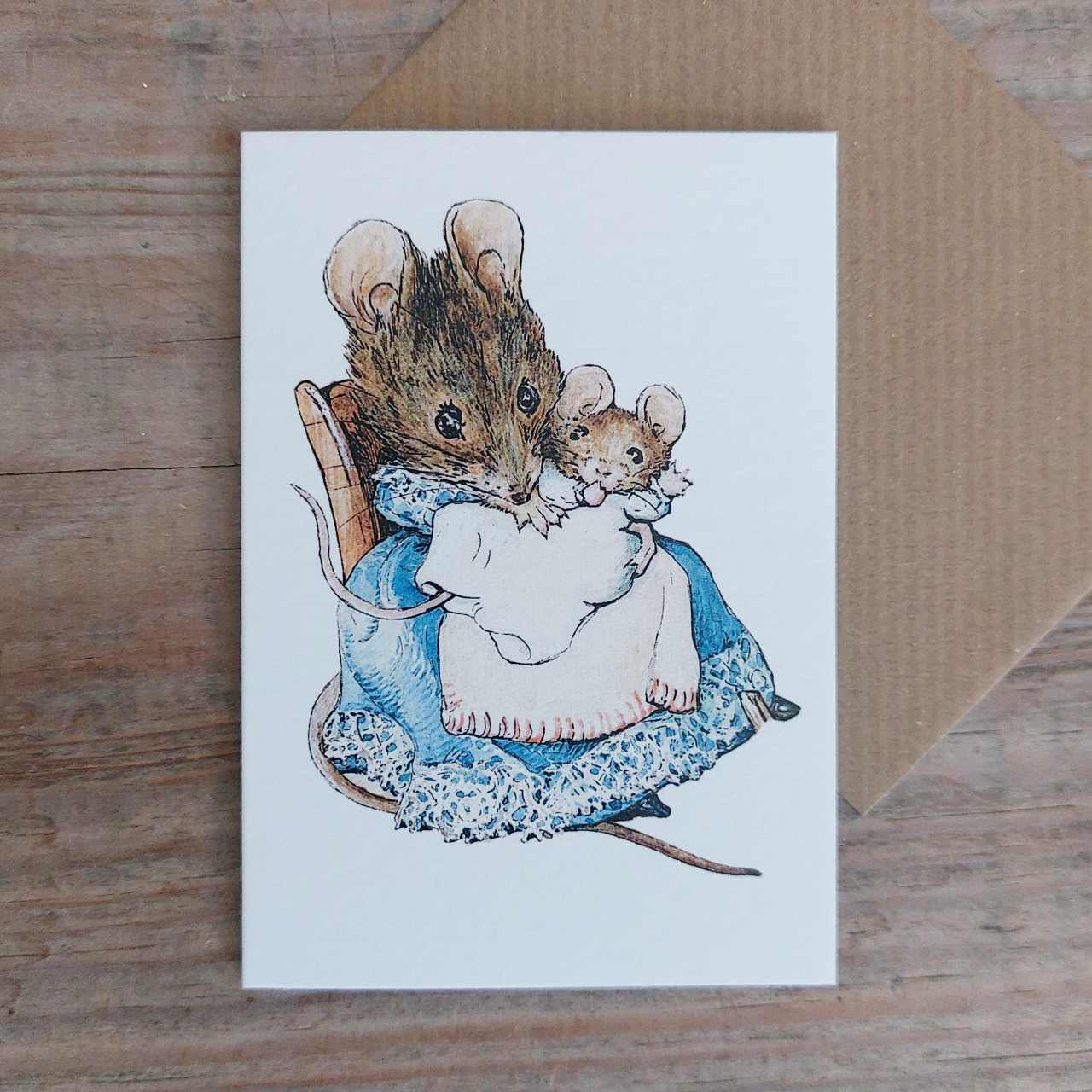 Miniature Beatrix Potter Greeting card