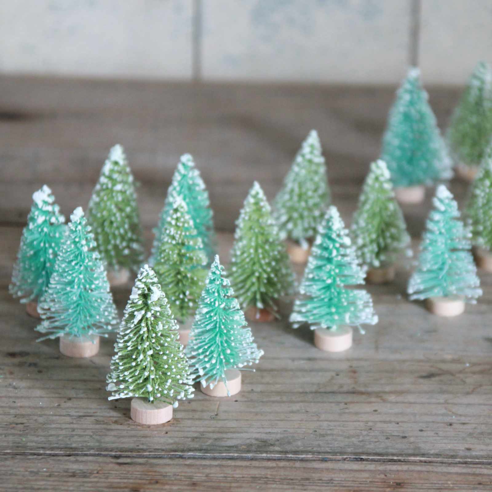 Mini Snowy Christmas Tree