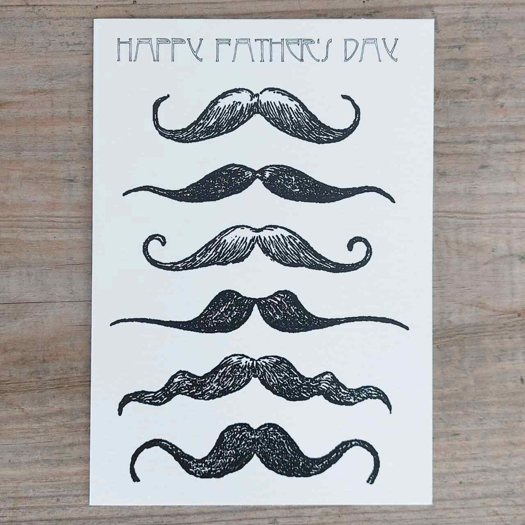 Moustache - Father's Day Card