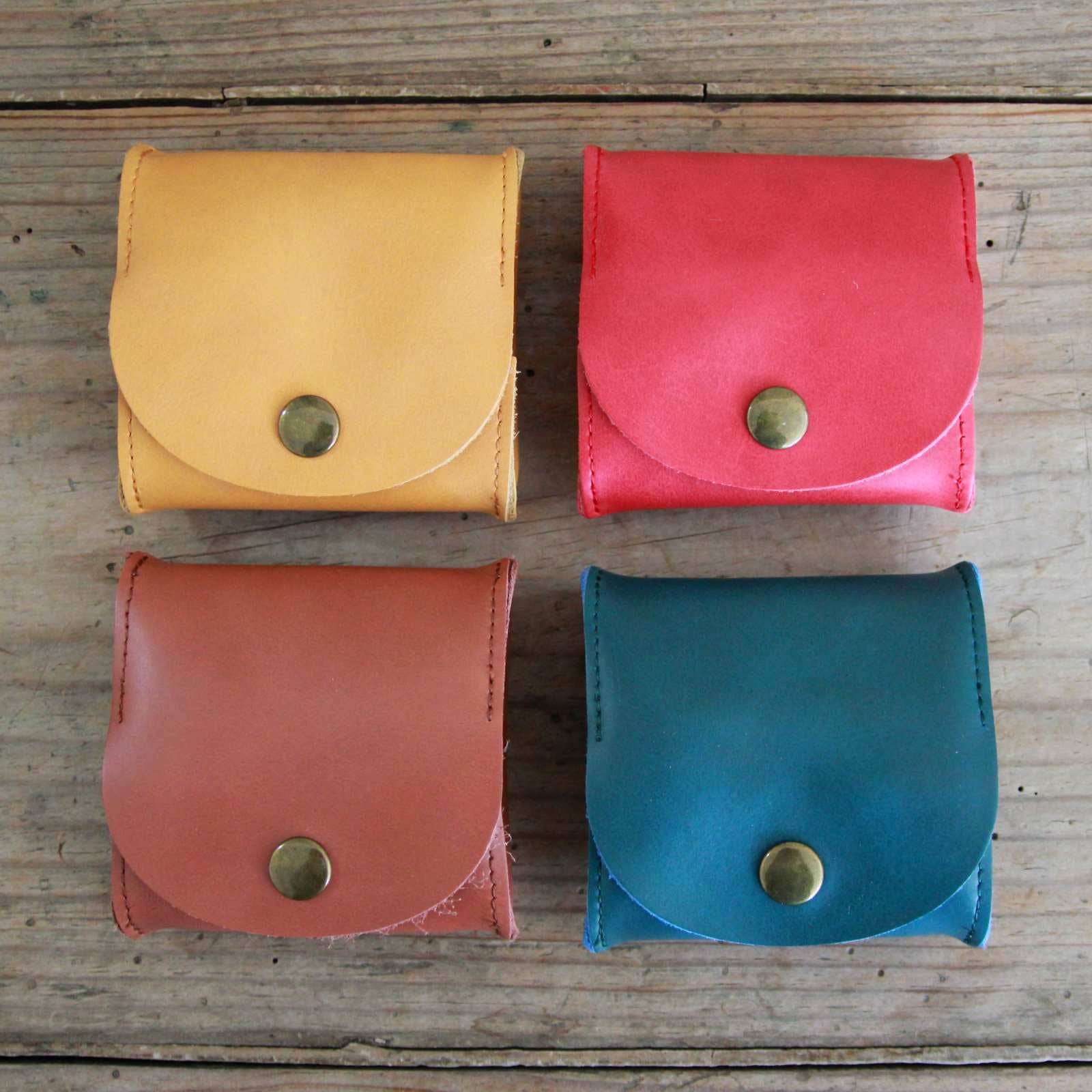 Leather Pocket Money Purse