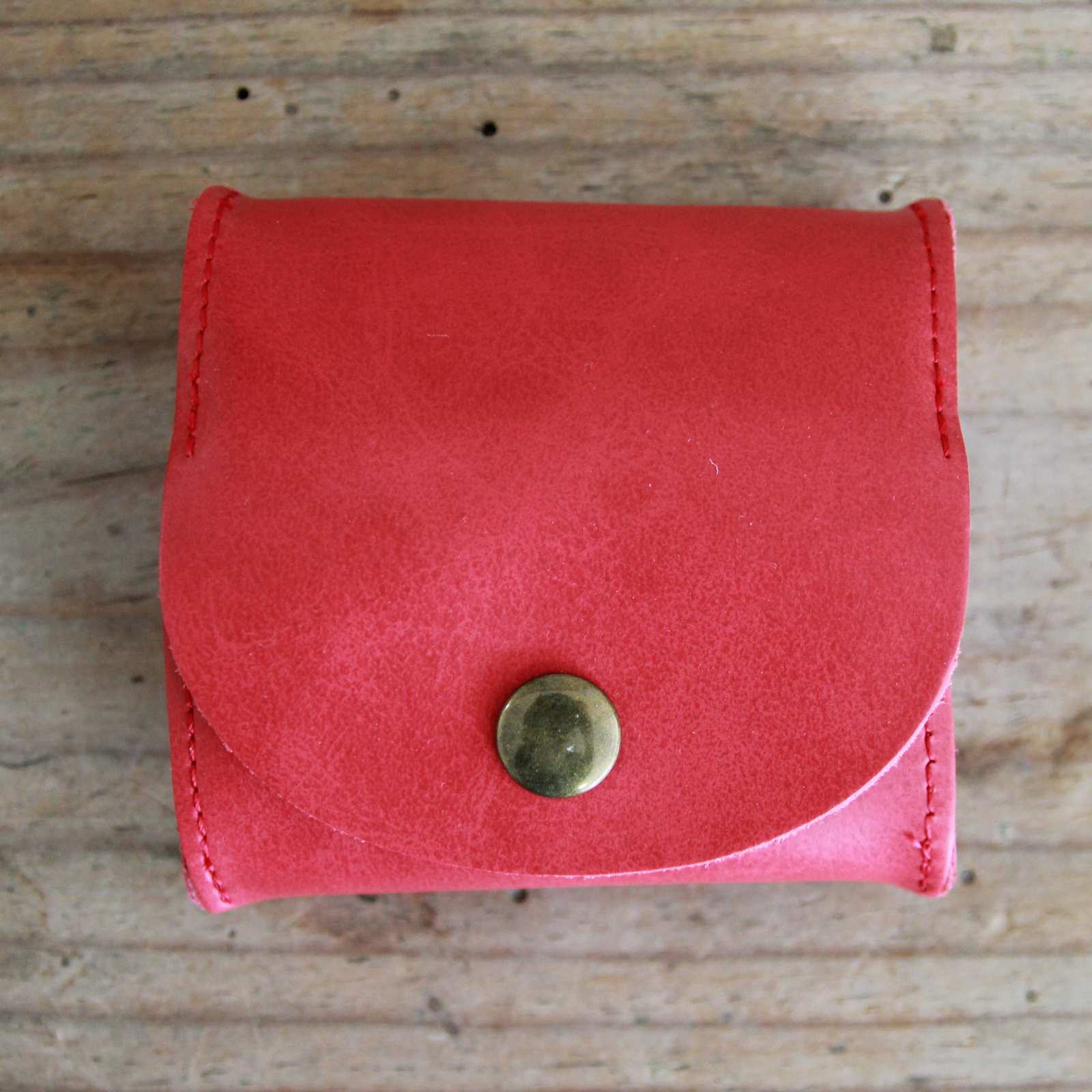 Red Pocket Money Purse