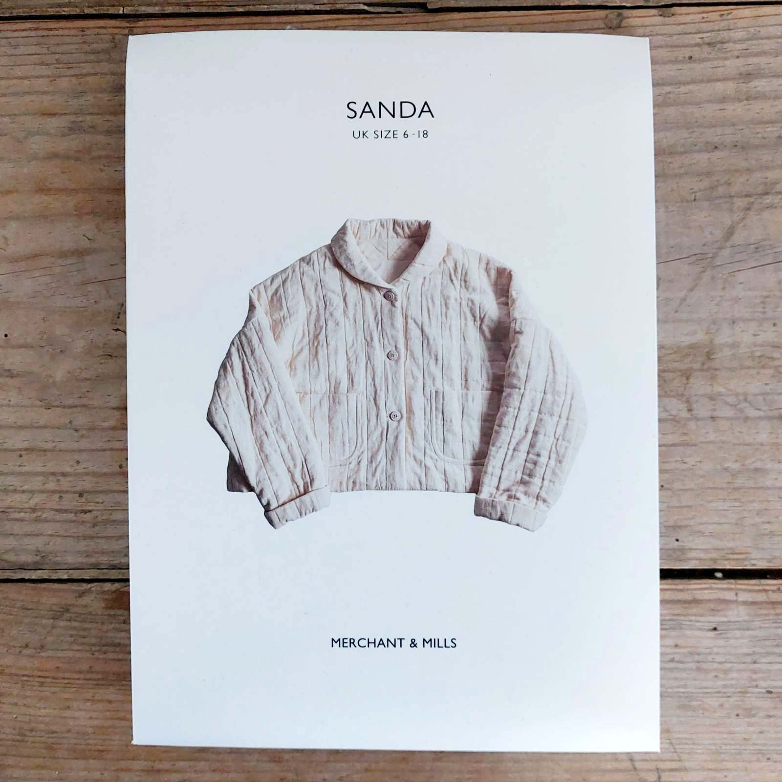 The Sanda Jacket Pattern by Merchant and Mills