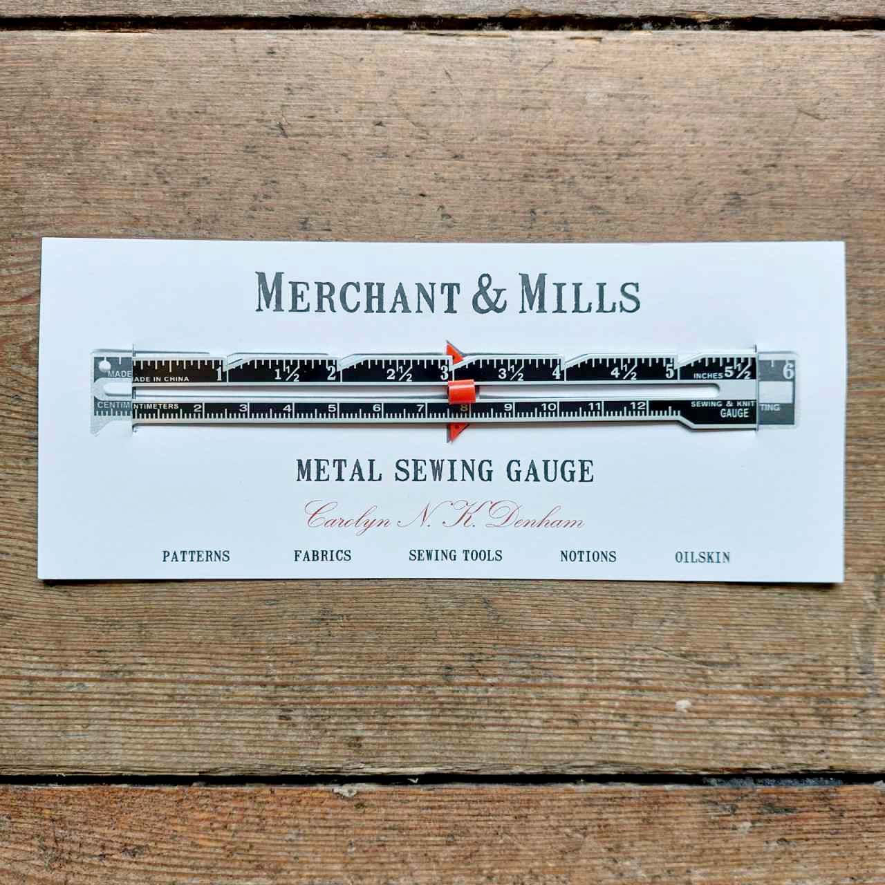 Sewing Gauge by Merchant & Mills