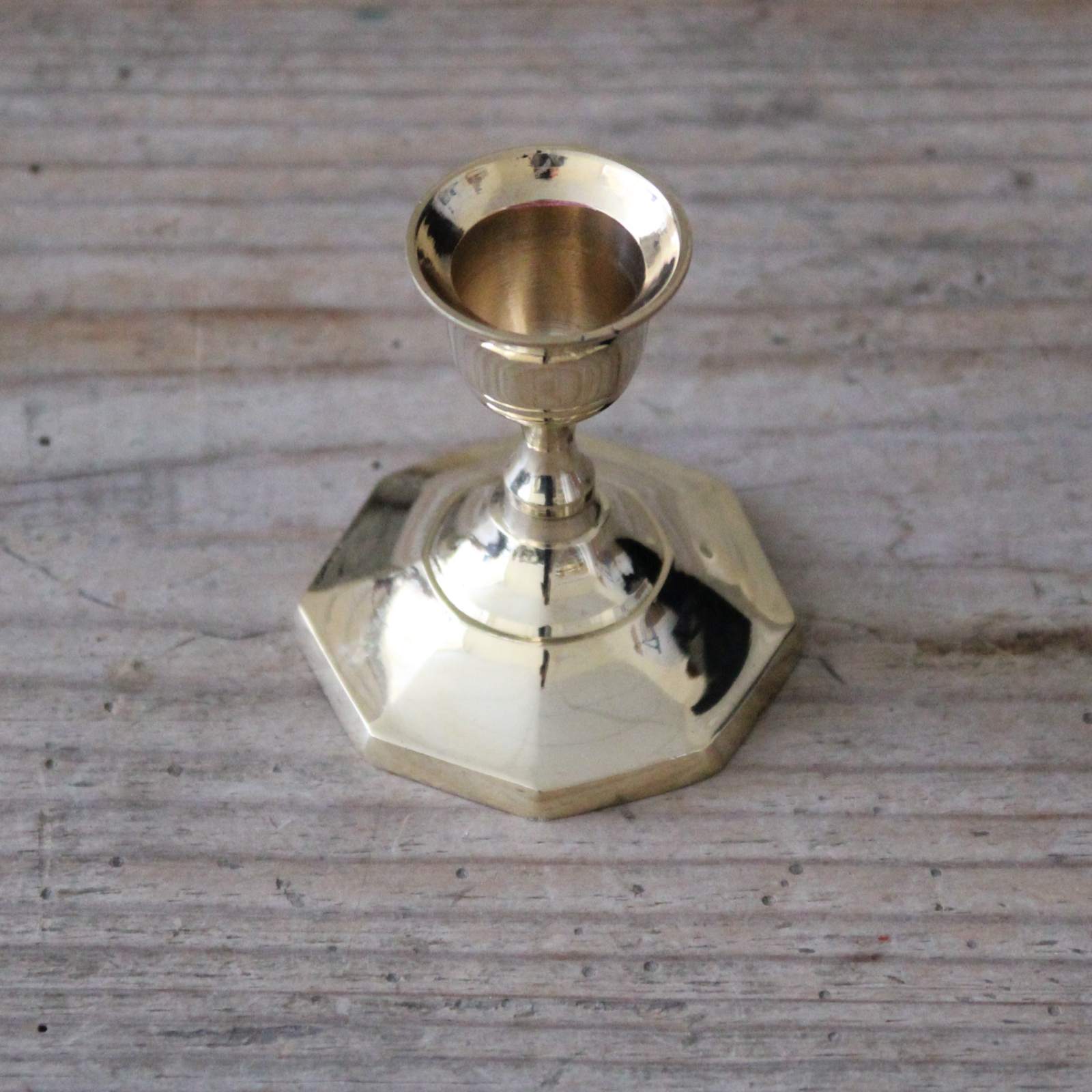 Brass Dinner Candlestick