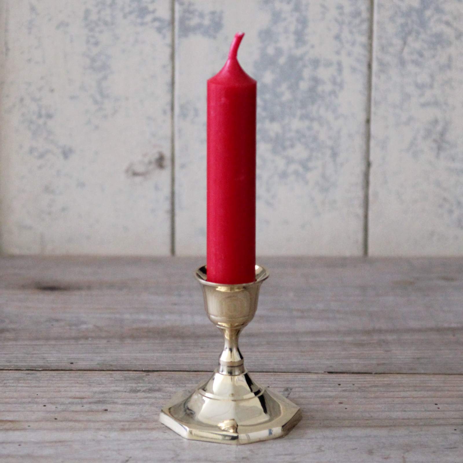 Solid Brass Dinner Candlestick