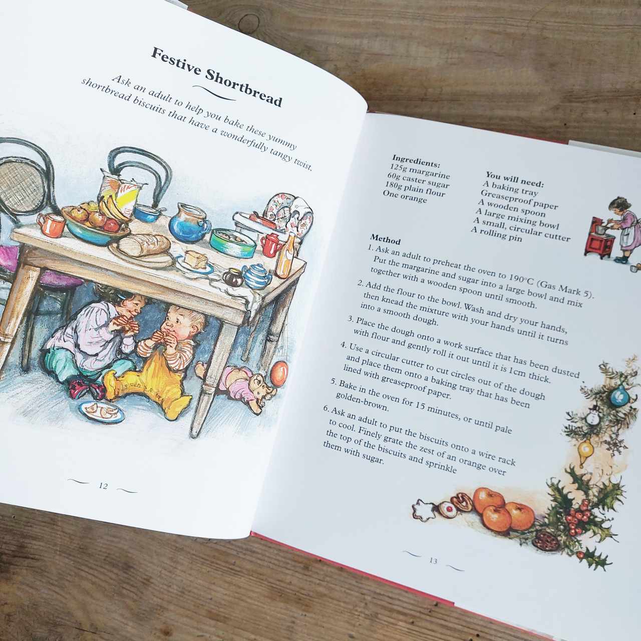 Snow in The Garden - A First Book of Christmas by Shirley Hughes