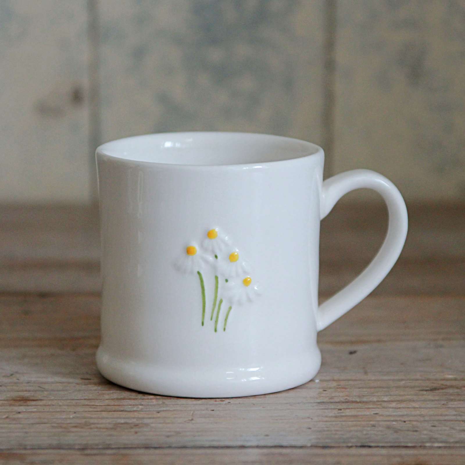 Stoneware Mug - Daisy