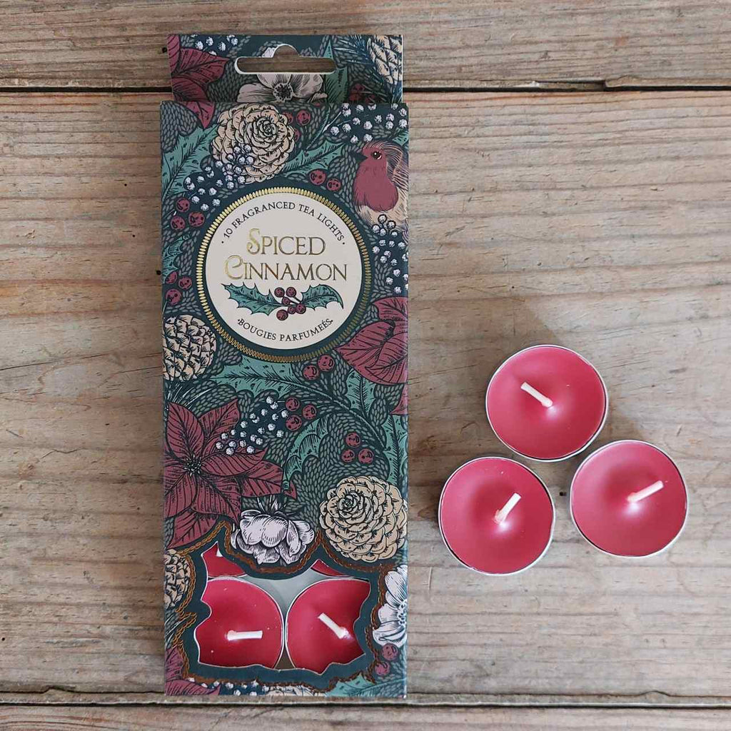 Box of Scented Tealights - Spiced Cinnamon