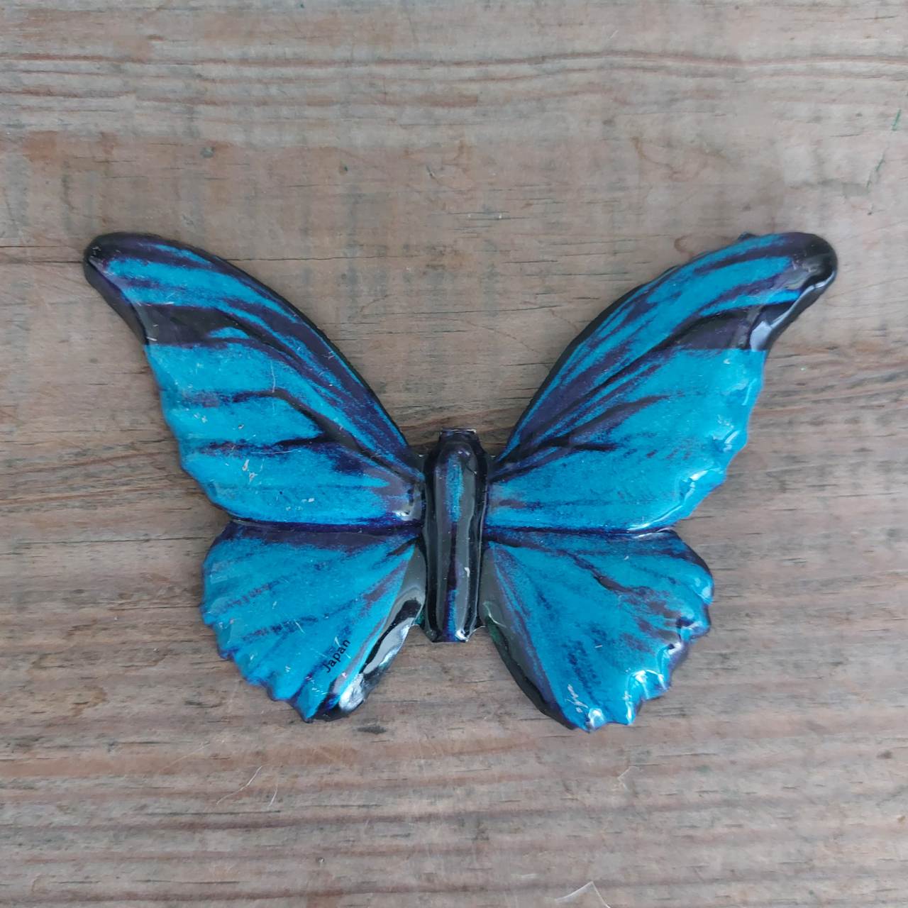 Tin Butterfly Broach