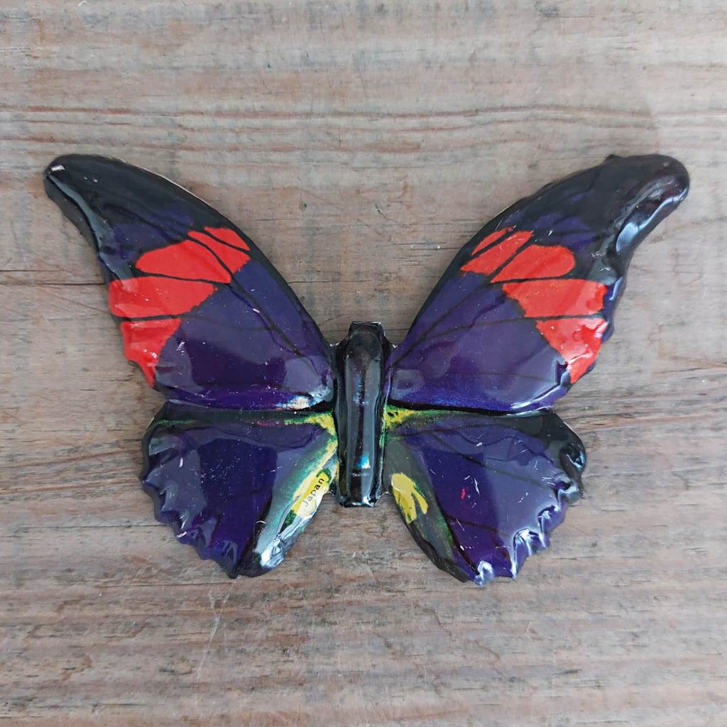 Tin Butterfly Broach