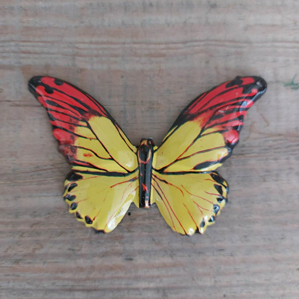 Tin Butterfly Broach