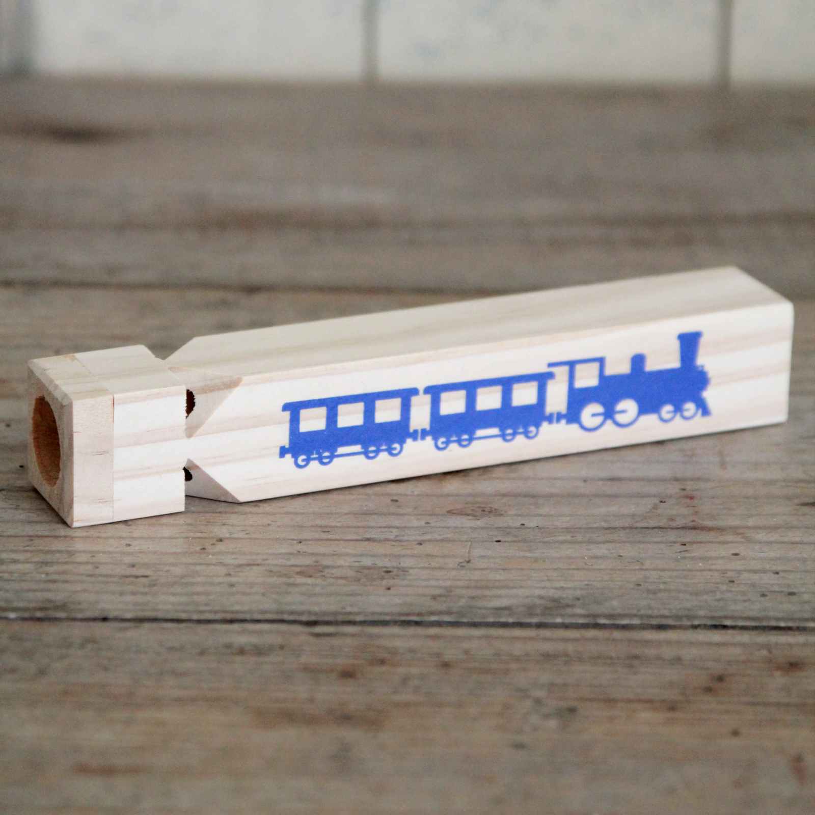 Wooden Train Whistle