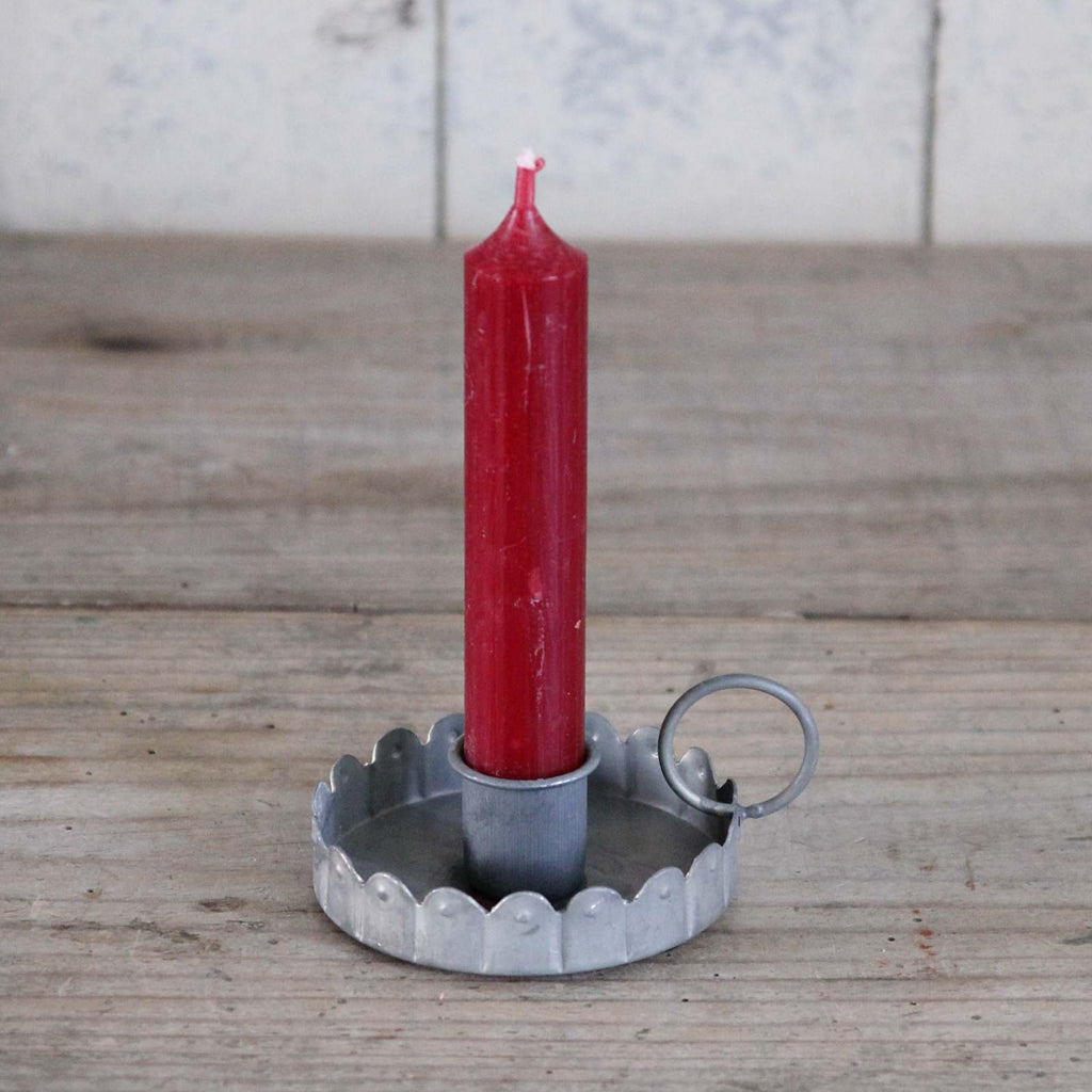 Antique Chamberstick Candle Holder