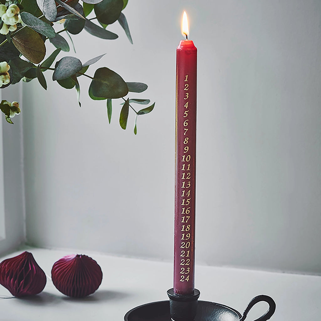 Advent Dinner Candle