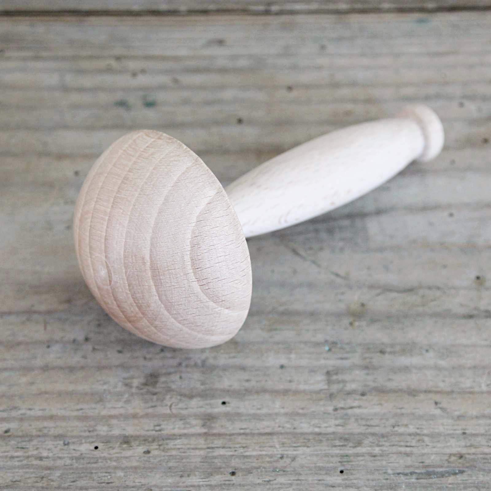 Wooden Darning Mushroom for mending