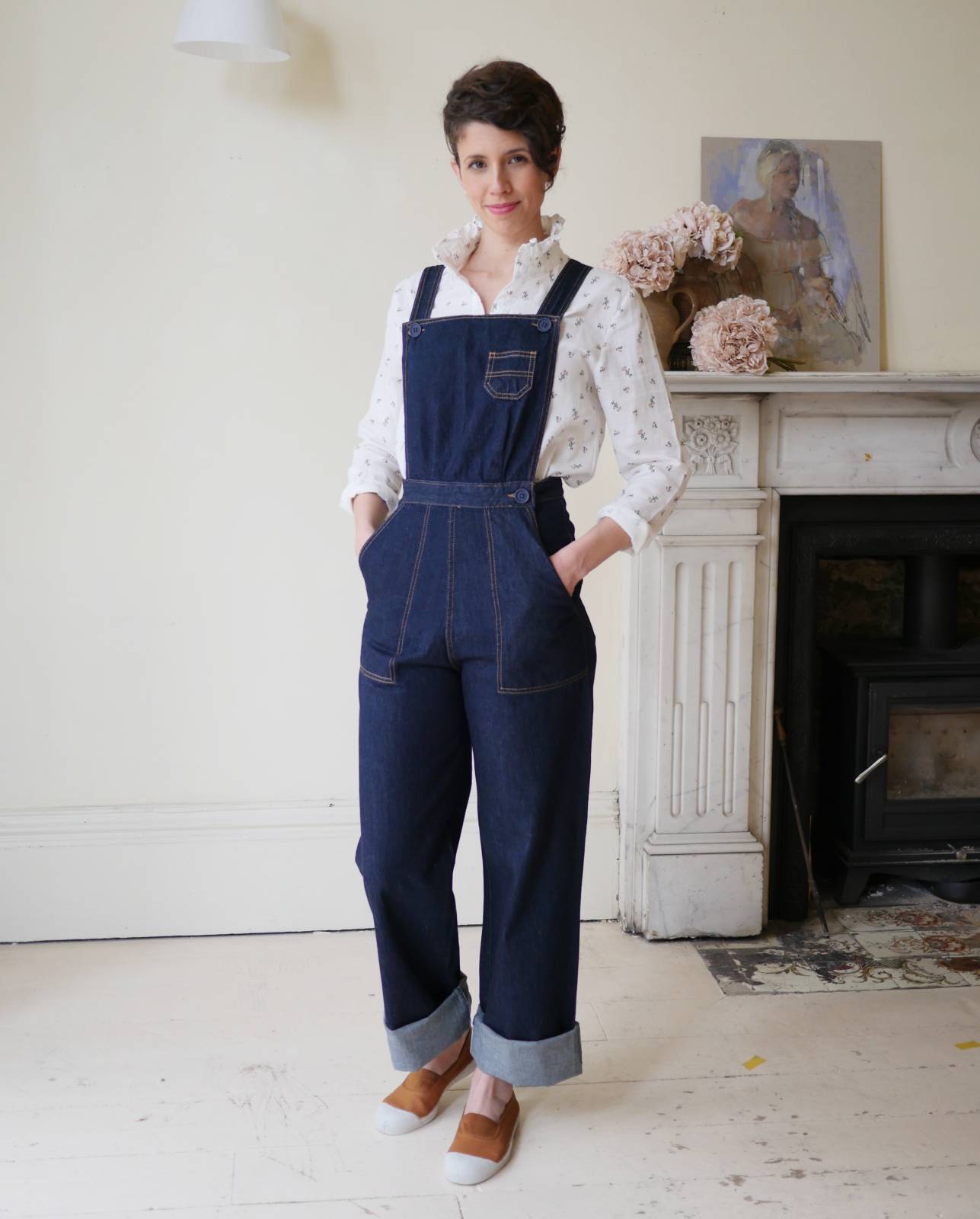 High Waisted Dungarees - Freddies of Pinewood 