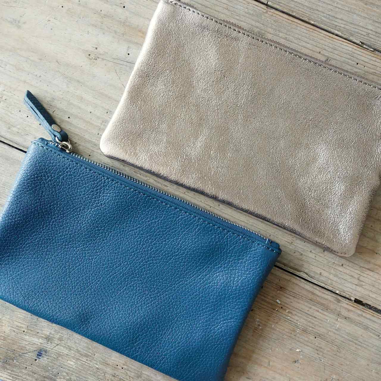 Leather pouch purse best sale