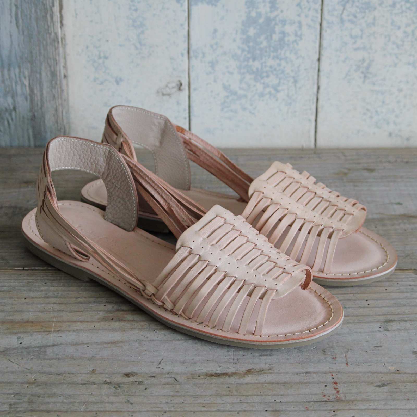 Woven Leather Sandals