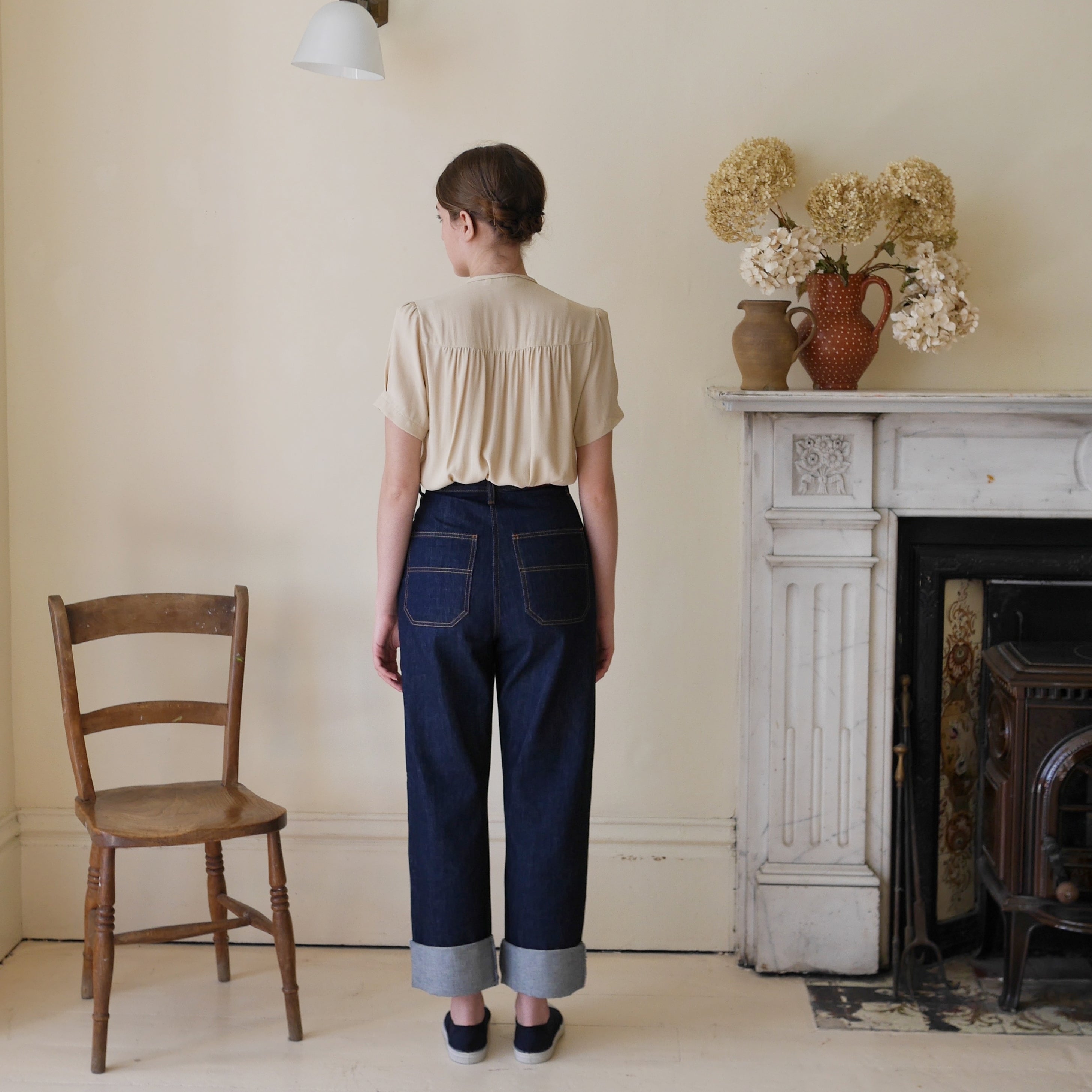 1930's Blouse - Antique Cream | Gifts for Her