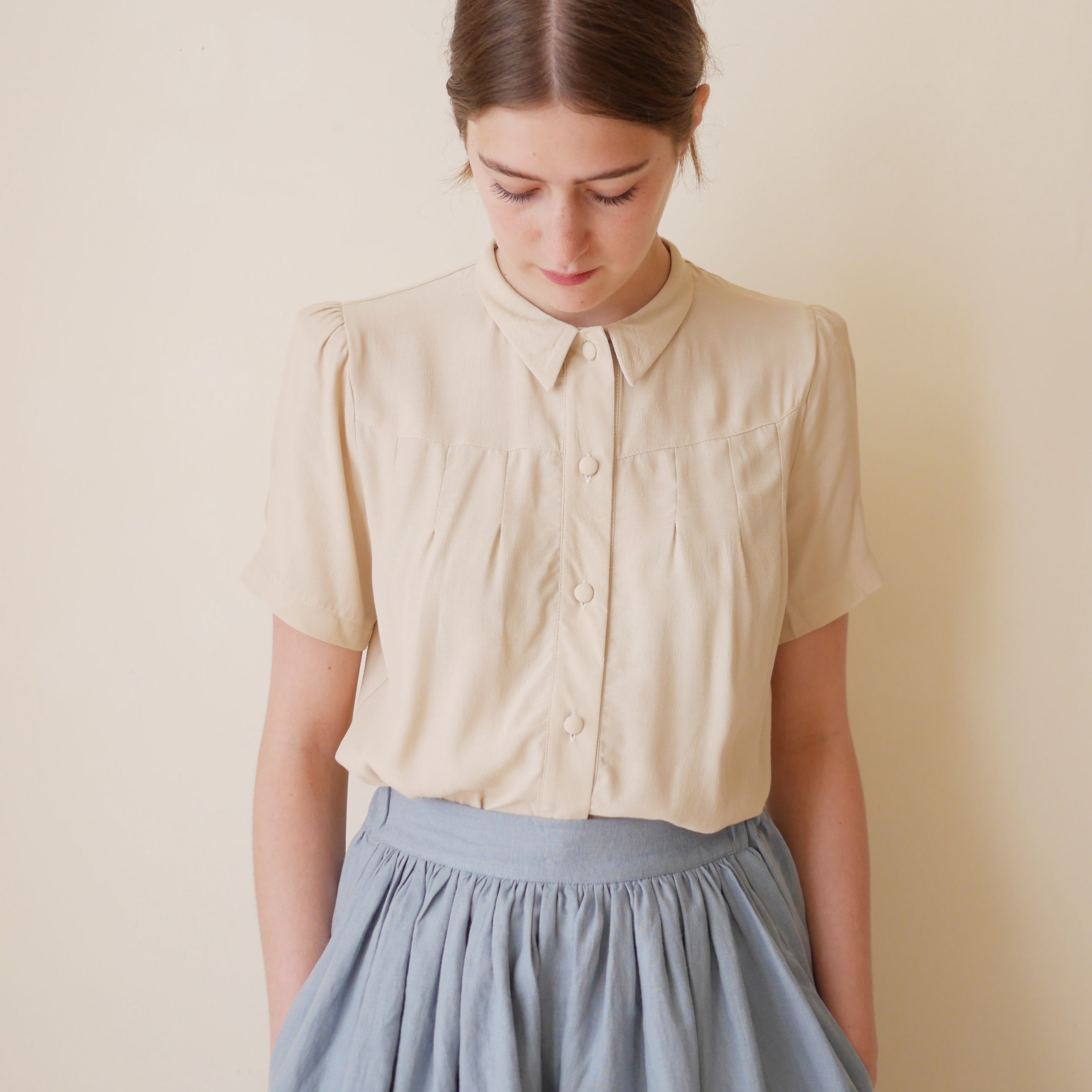 1930's Blouse - Antique Cream 