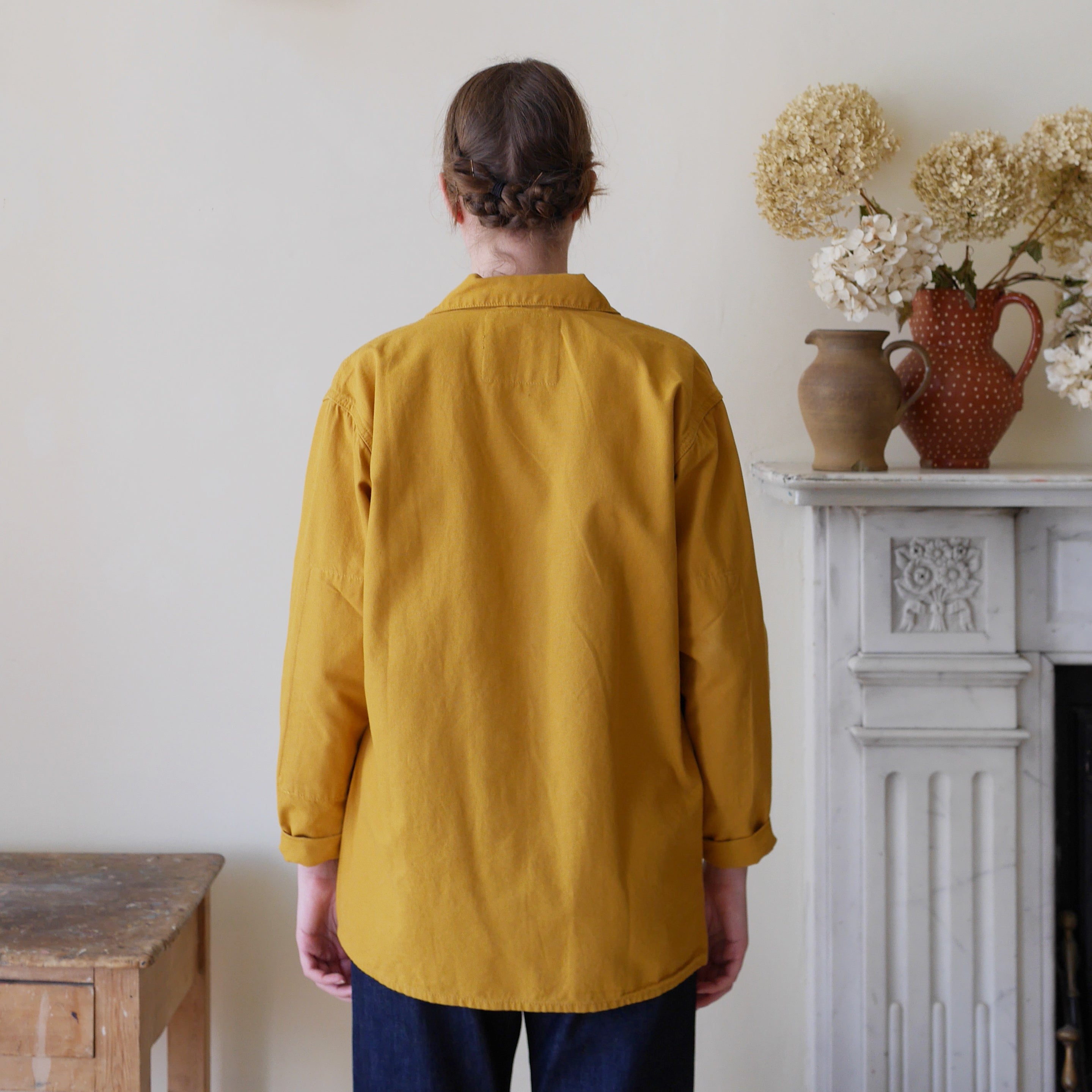 Unisex Work Jacket - Mustard