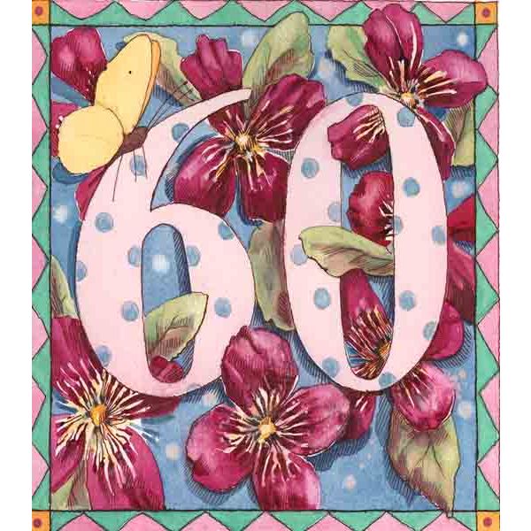 Botanical Number Card - Homeware Store