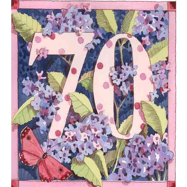 Botanical Number Card - Homeware Store