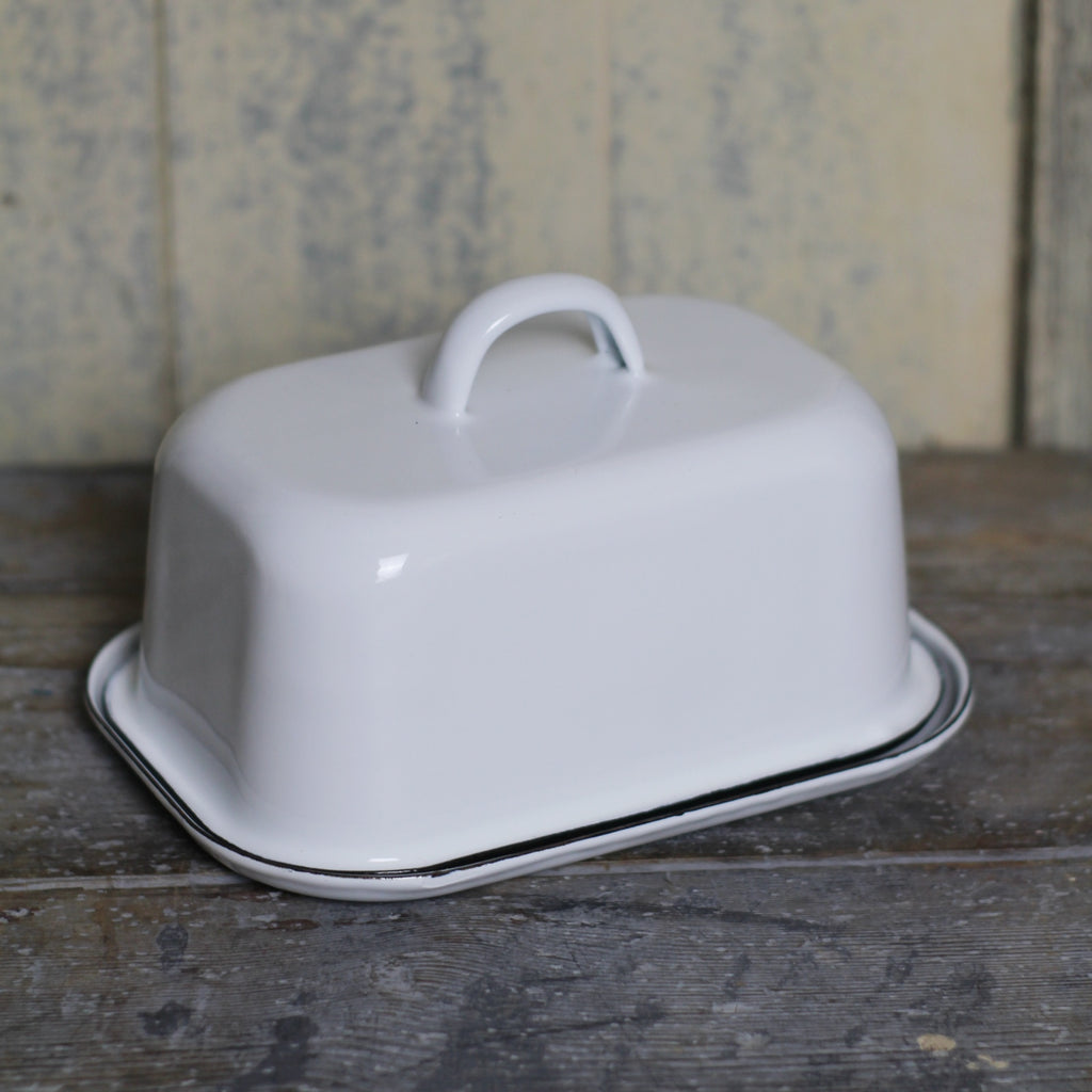 Butter dish outlet enamel