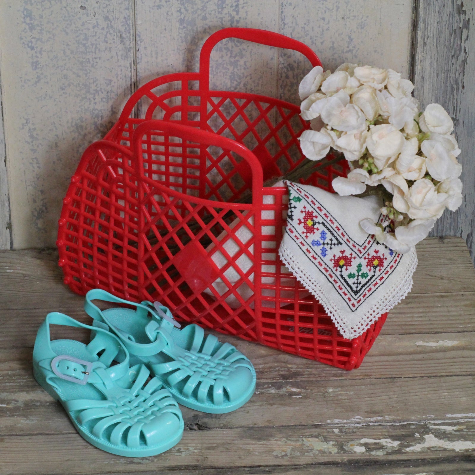 Jelly Shoes, Mint - Homeware Store