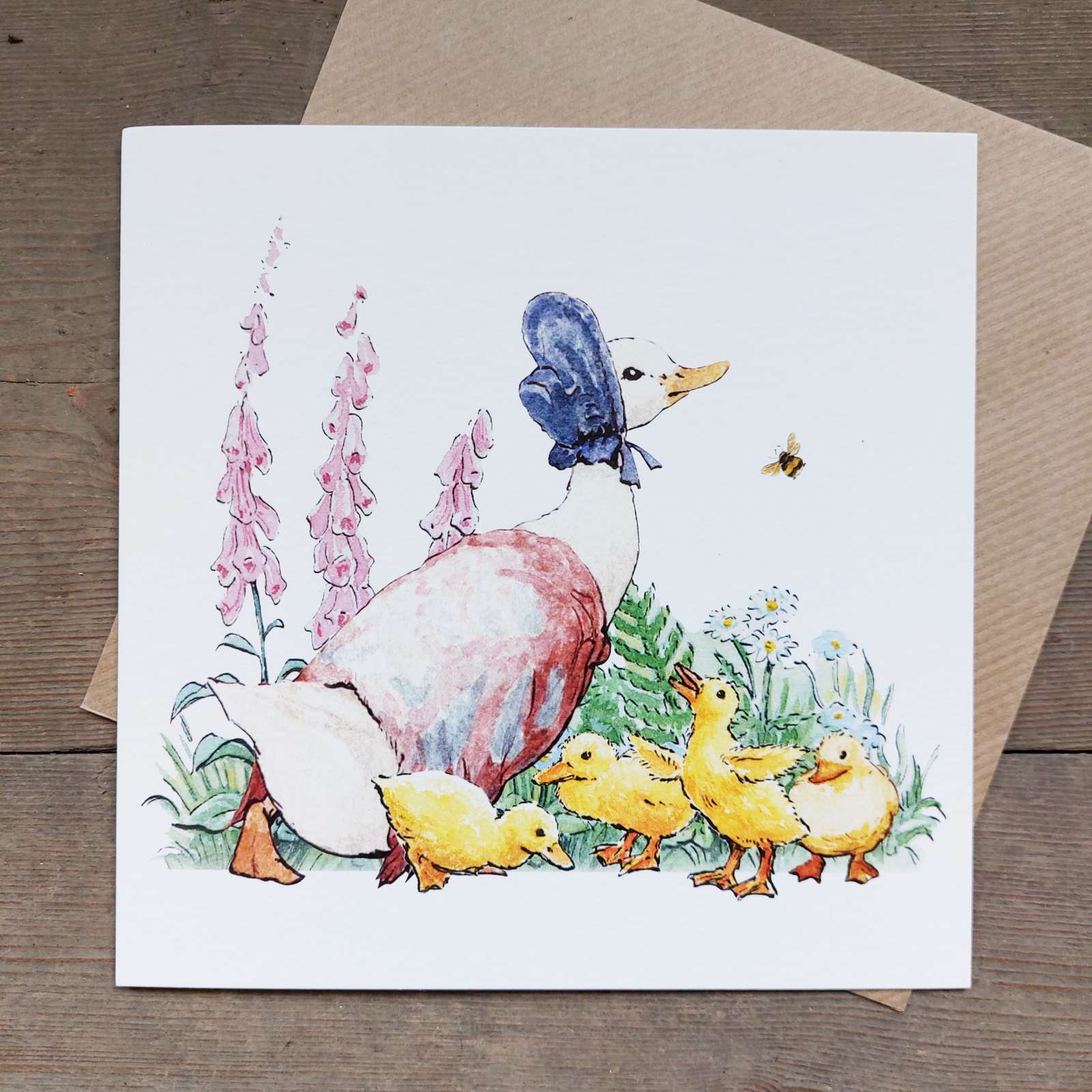 Jemima Puddleduck Greeting Card Easter